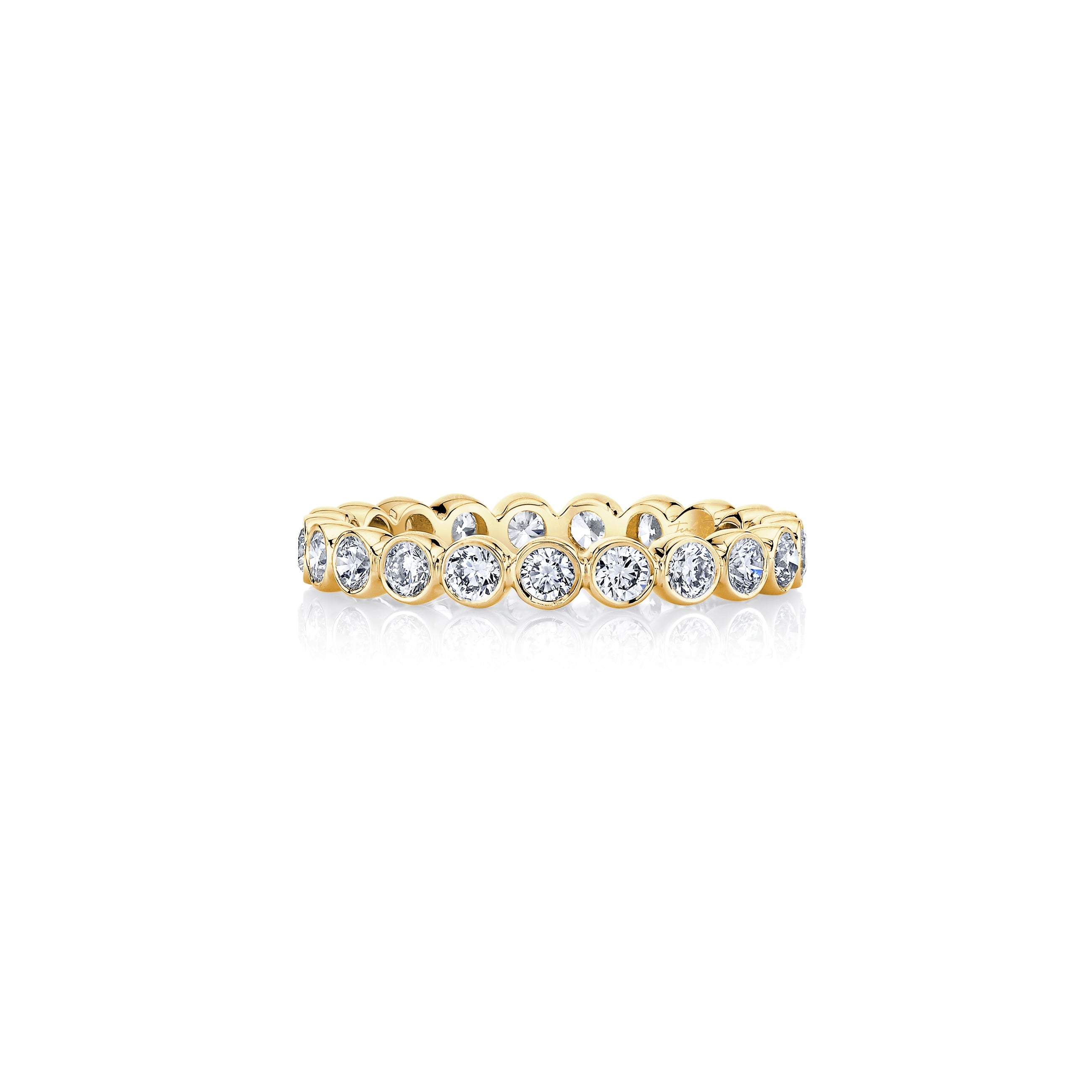 La Petite Bezel Lab Diamond Eternity Band