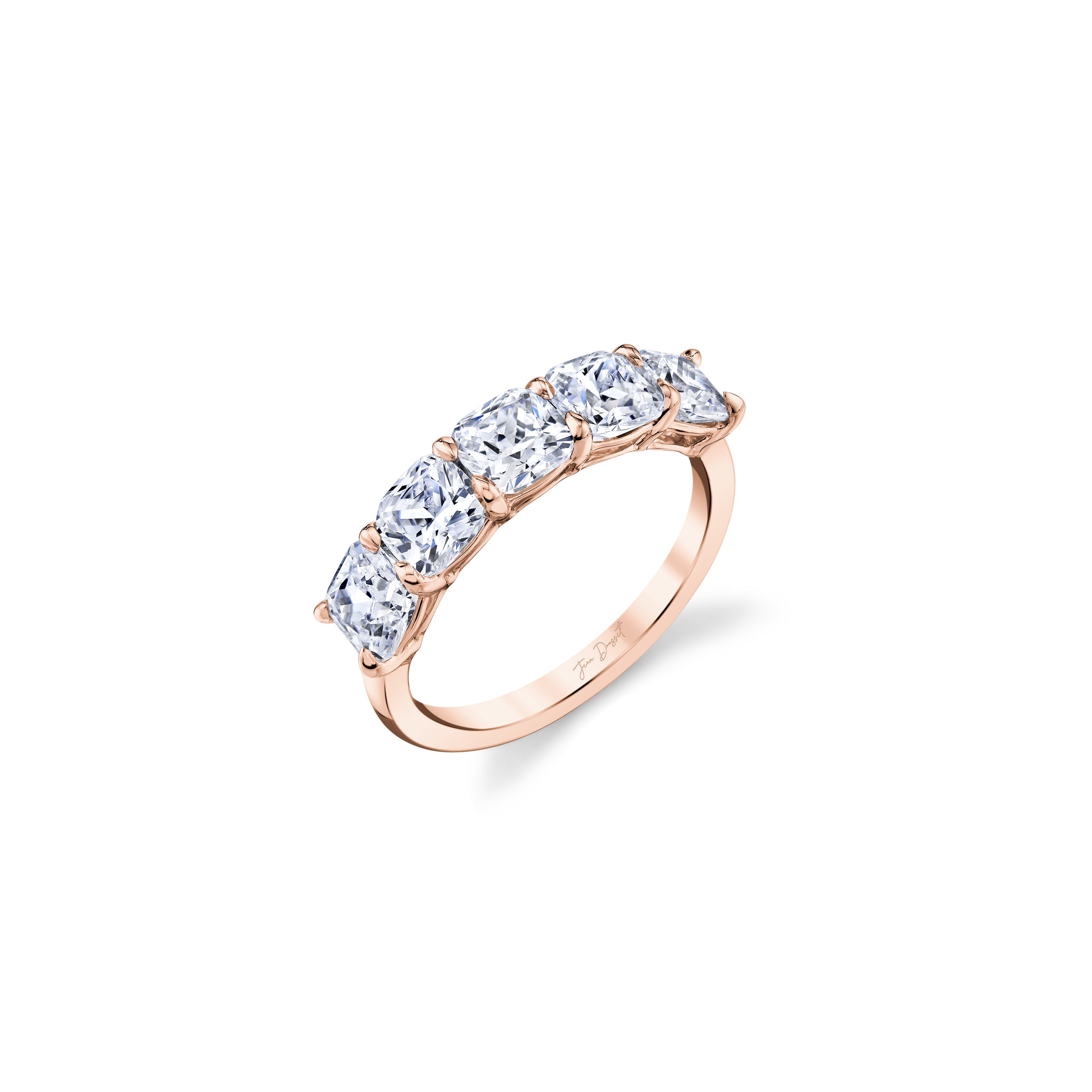 Precious Metal:18k Rose Gold;Total Carat Weight:3.75 CTW