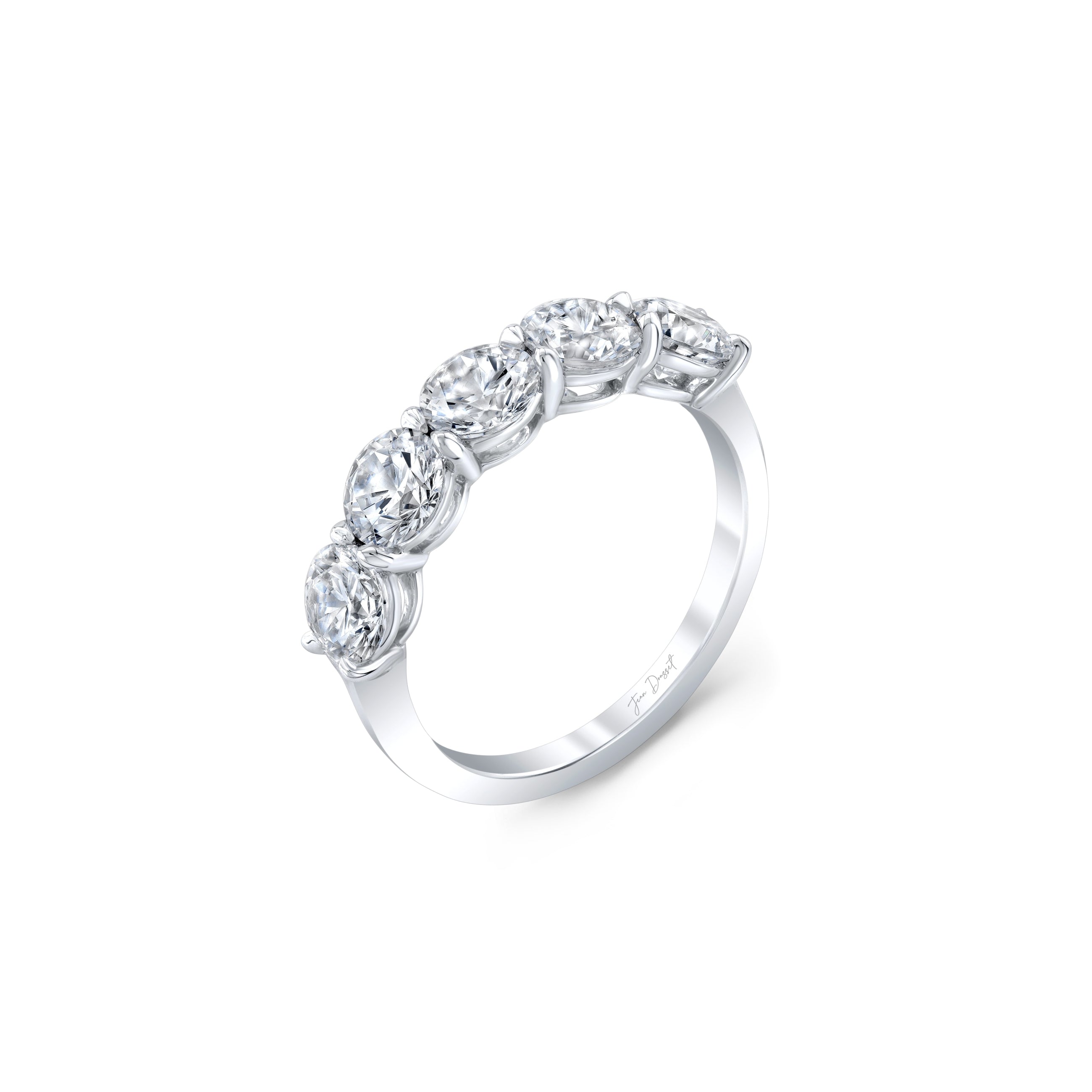 Precious Metal:Platinum;Total Carat Weight:2.5 CTW