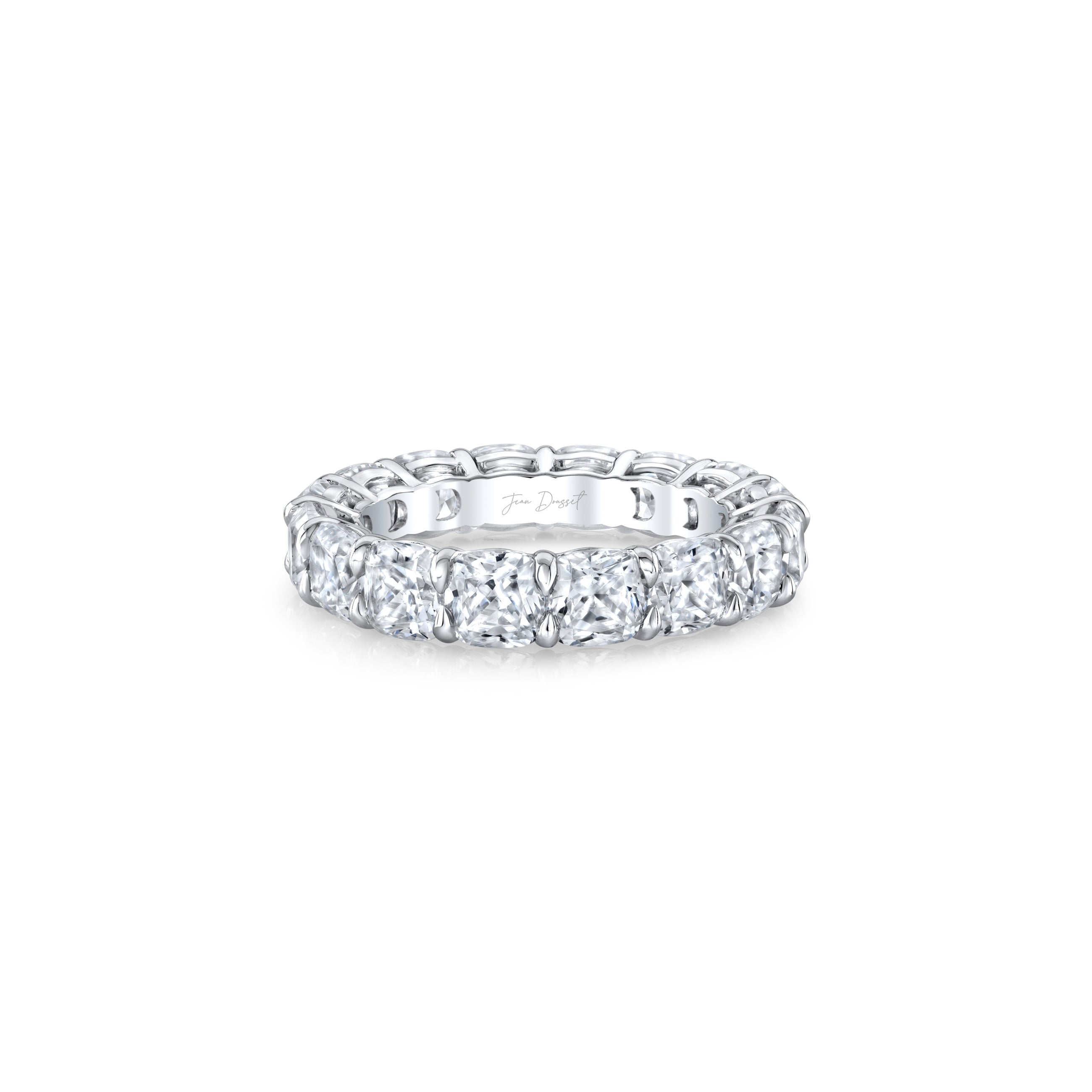 Olivia Cushion Lab Diamond Eternity Band