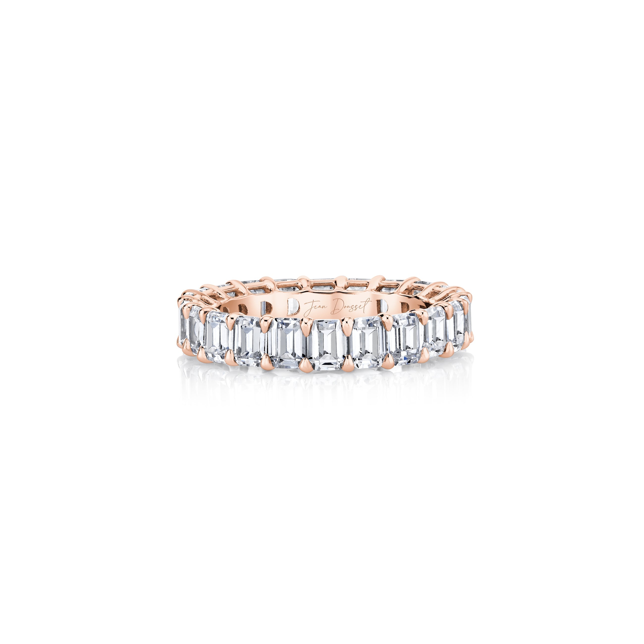 Olivia Emerald Lab Diamond Eternity Band