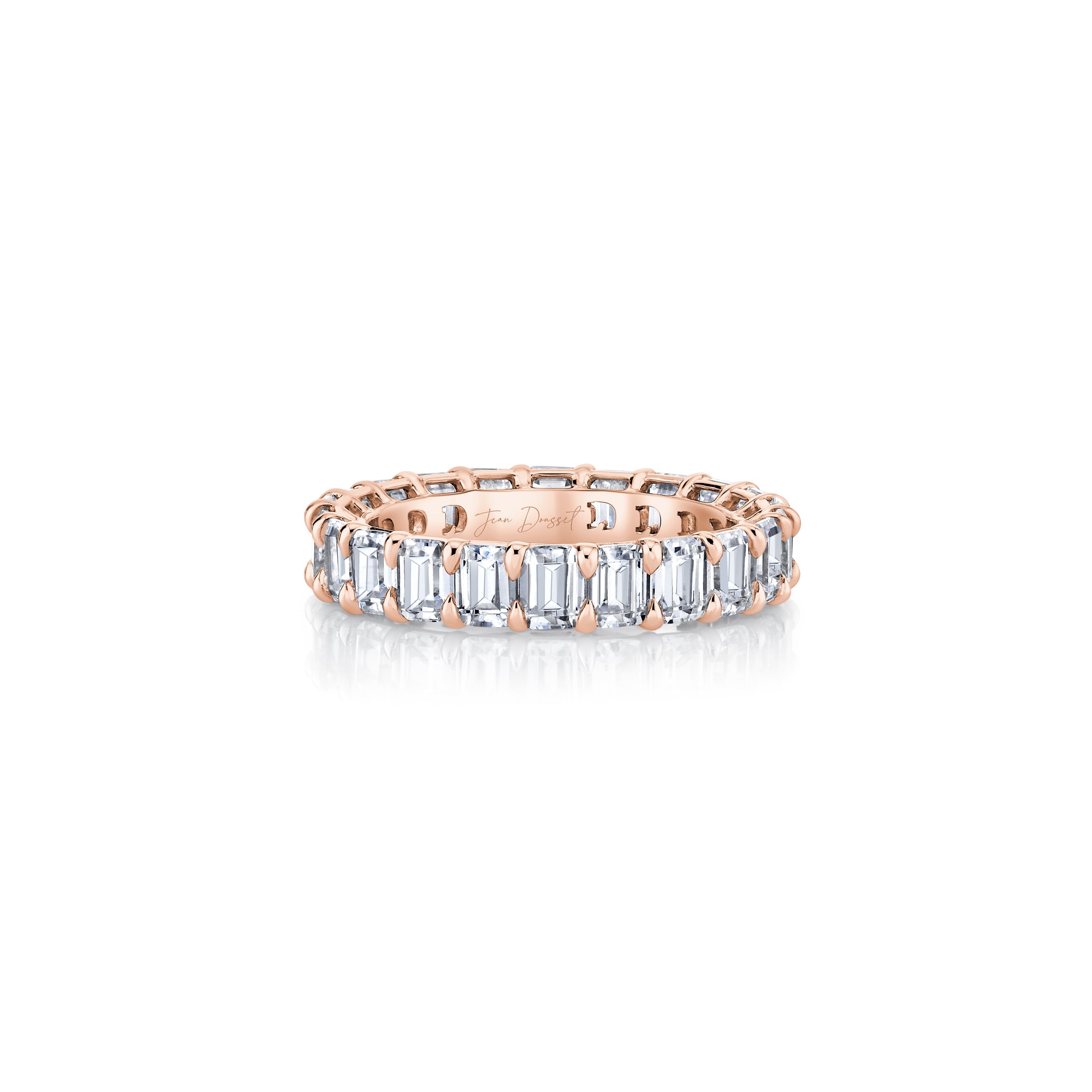 Olivia Emerald Lab Diamond Eternity Band