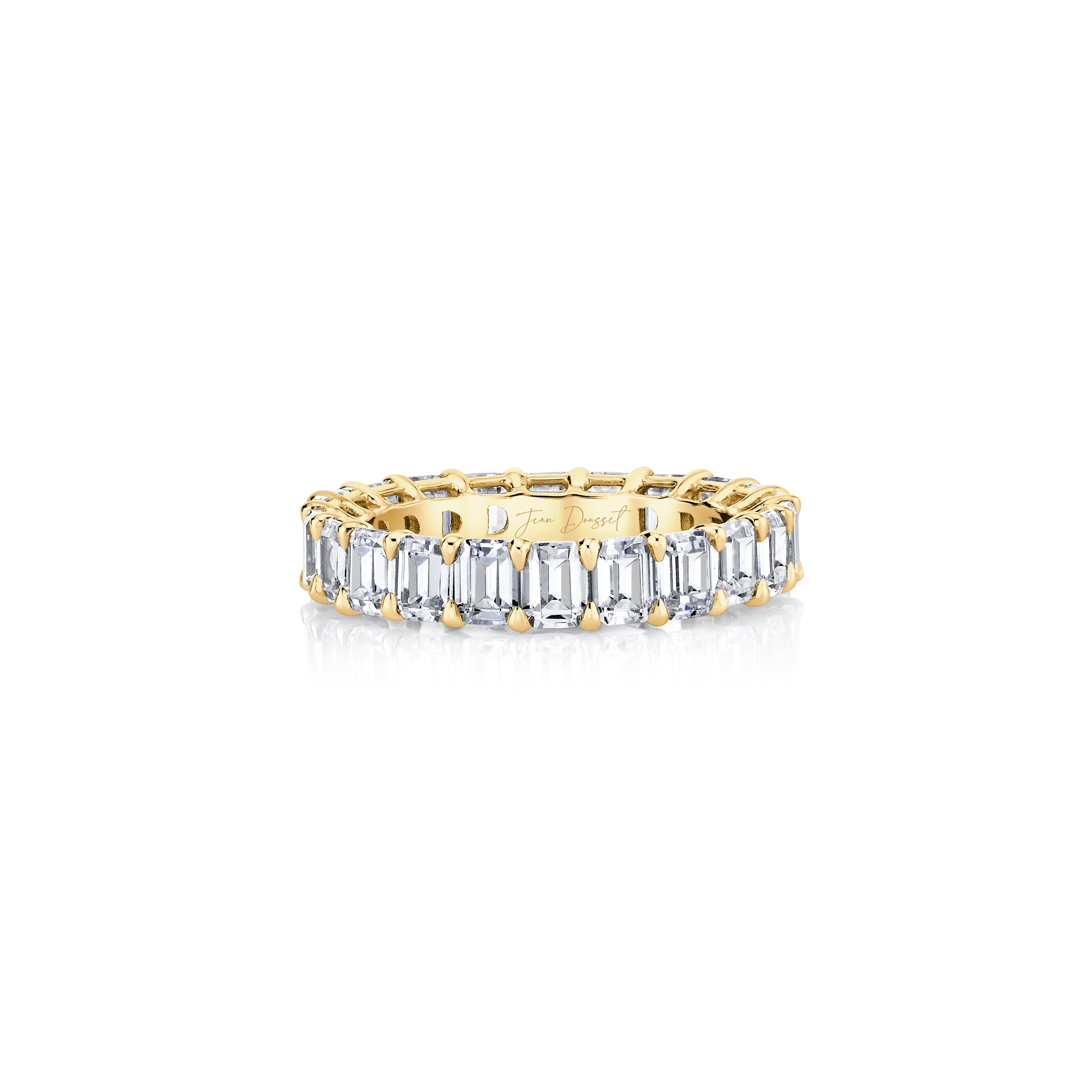 Olivia Emerald Lab Diamond Eternity Band