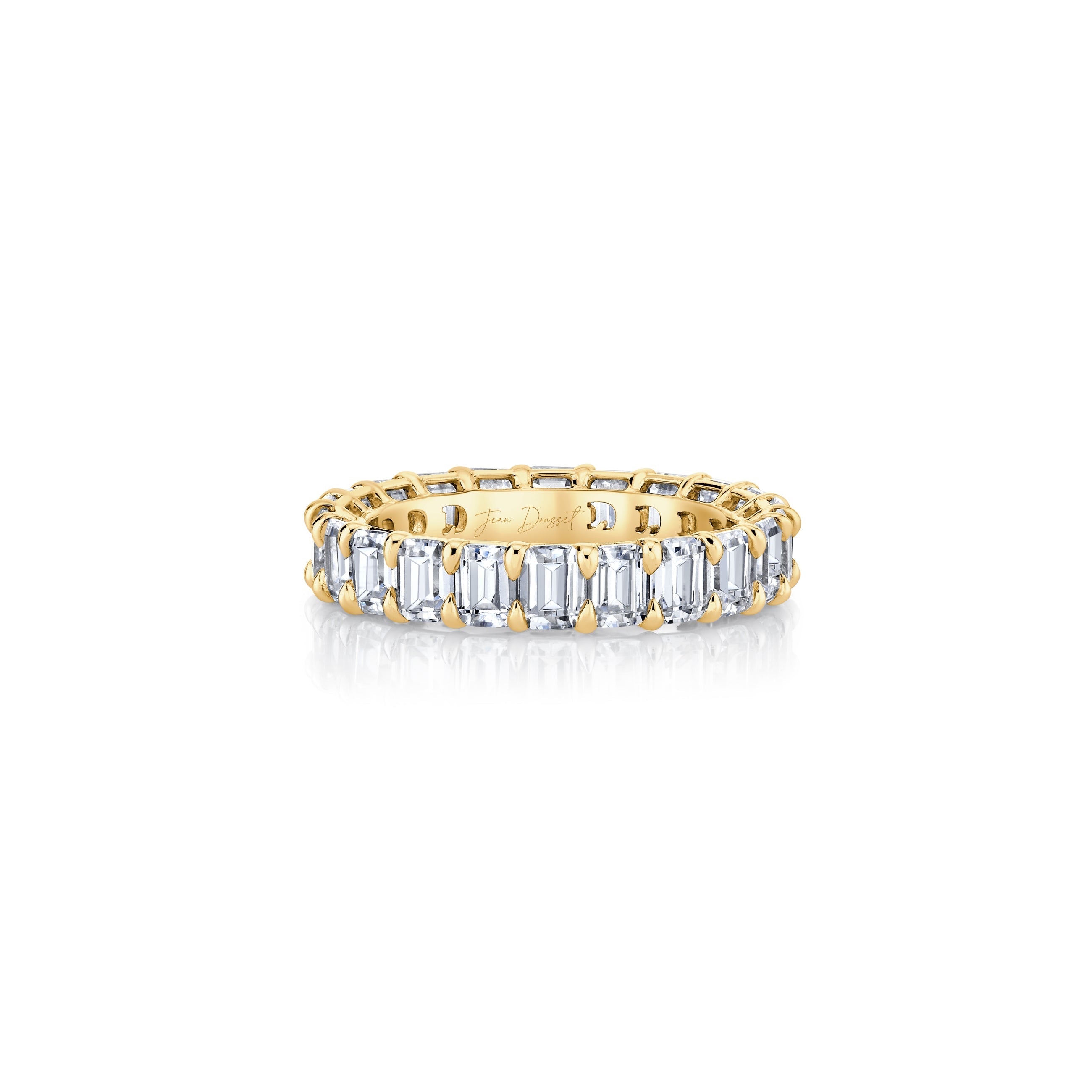 Olivia Emerald Lab Diamond Eternity Band