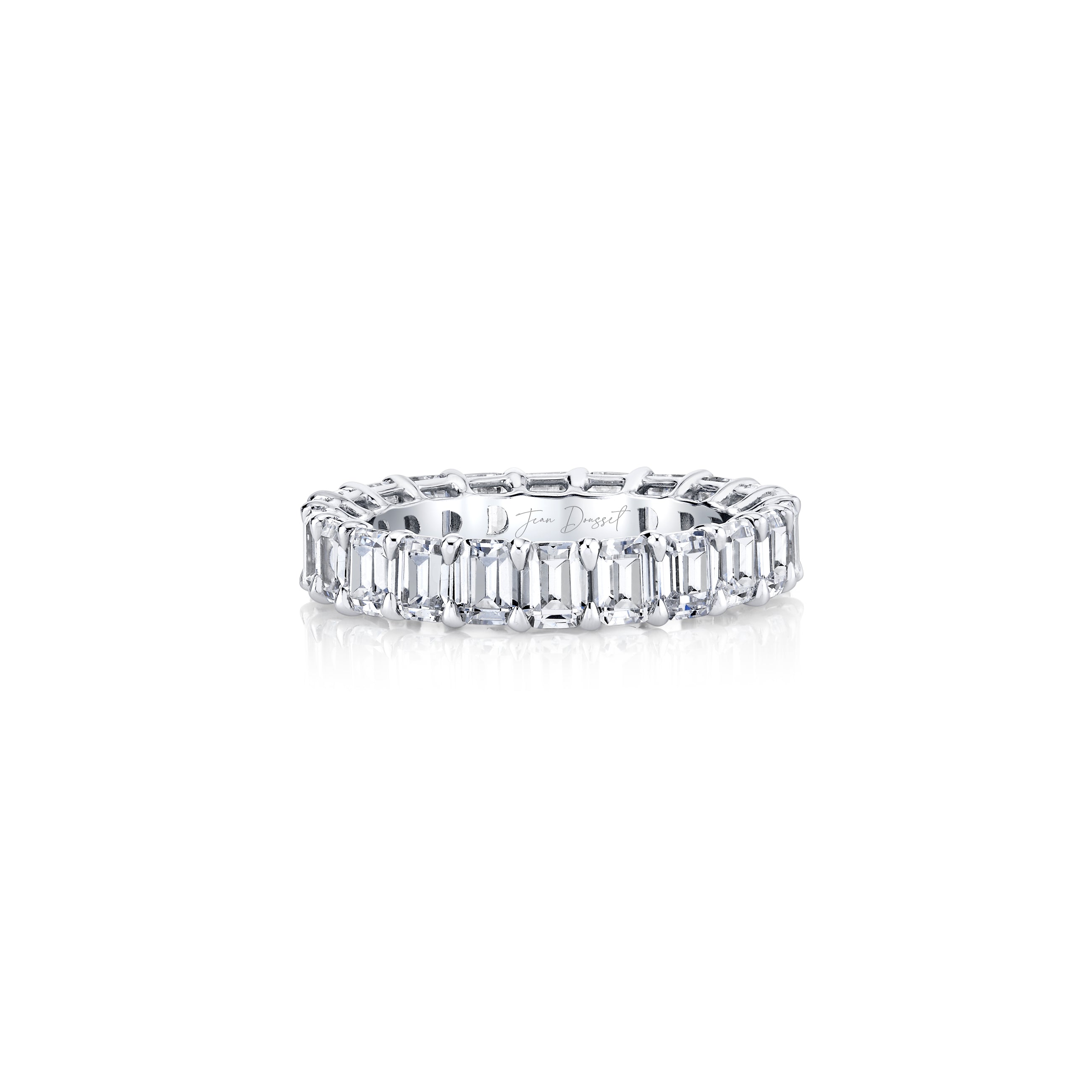 Olivia Emerald Lab Diamond Eternity Band