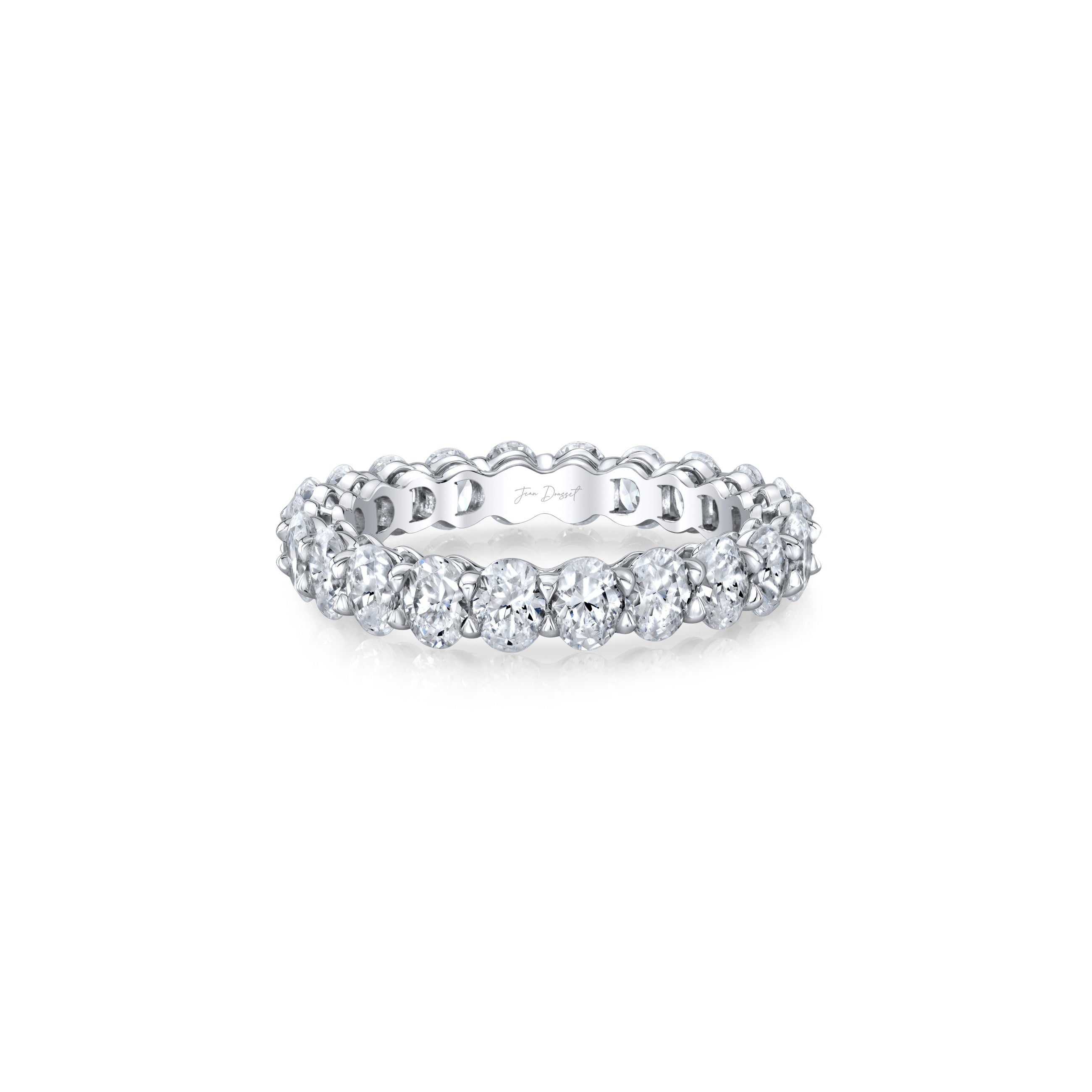 Olivia Oval Lab Diamond Eternity Band