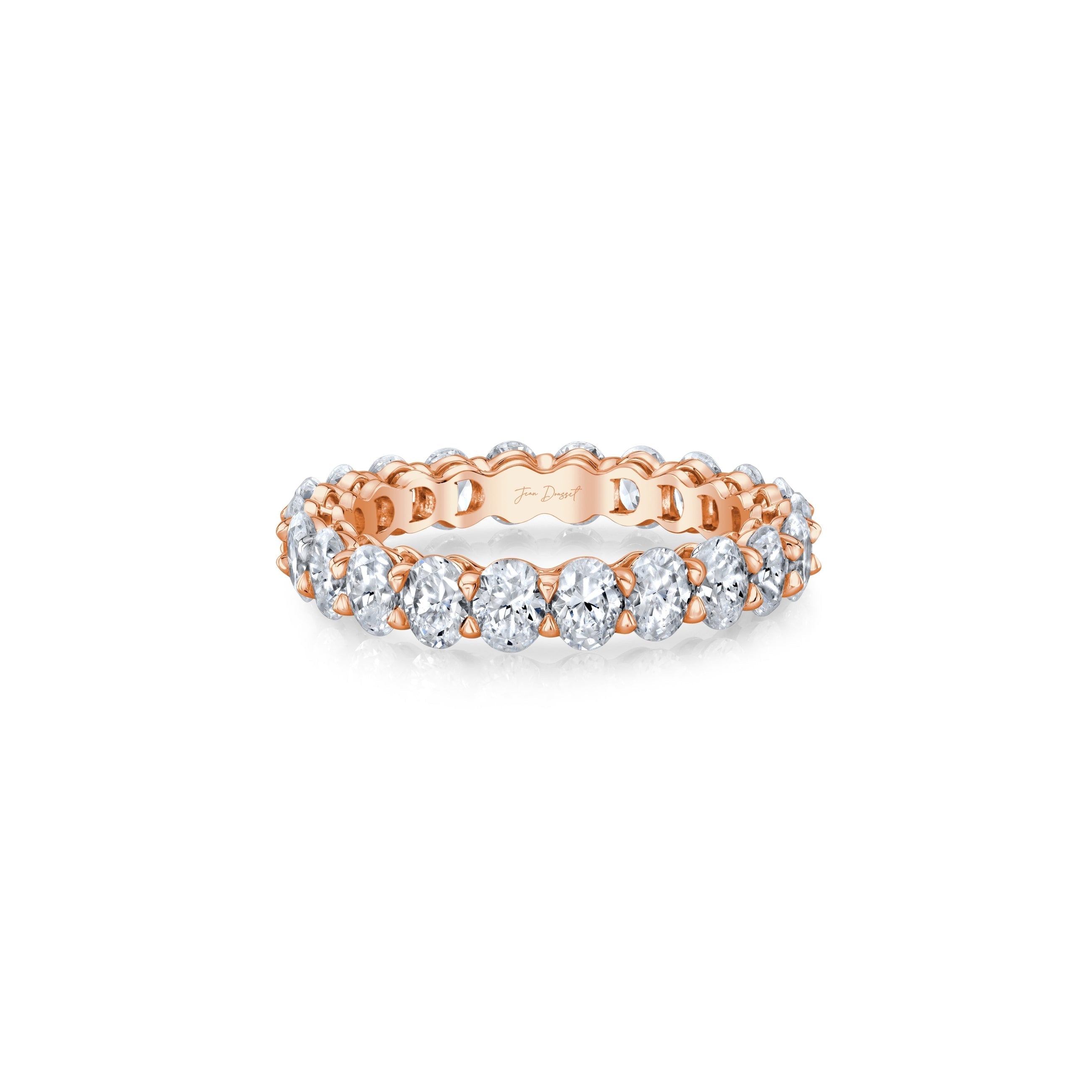 Olivia Oval Lab Diamond Eternity Band