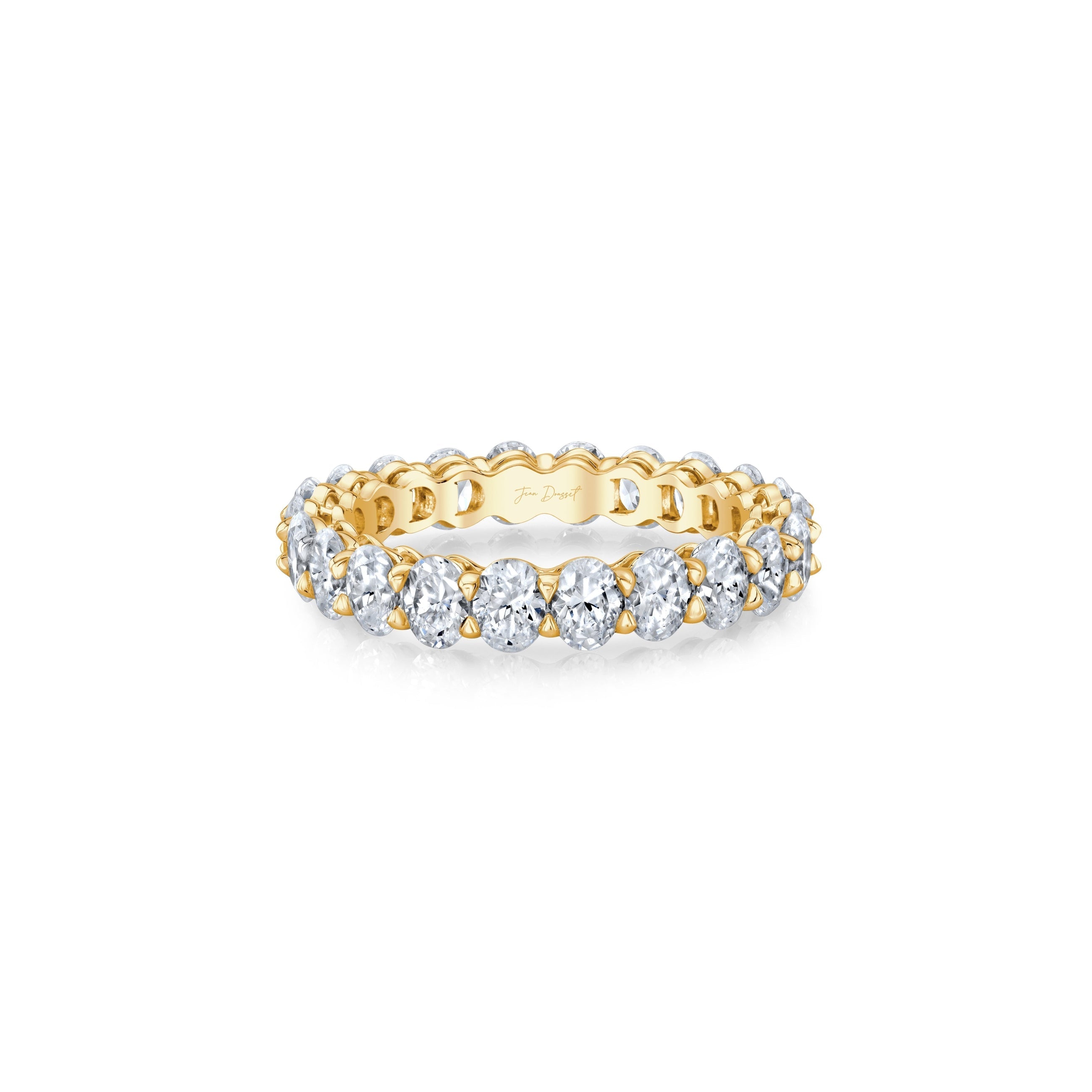 Olivia Oval Lab Diamond Eternity Band
