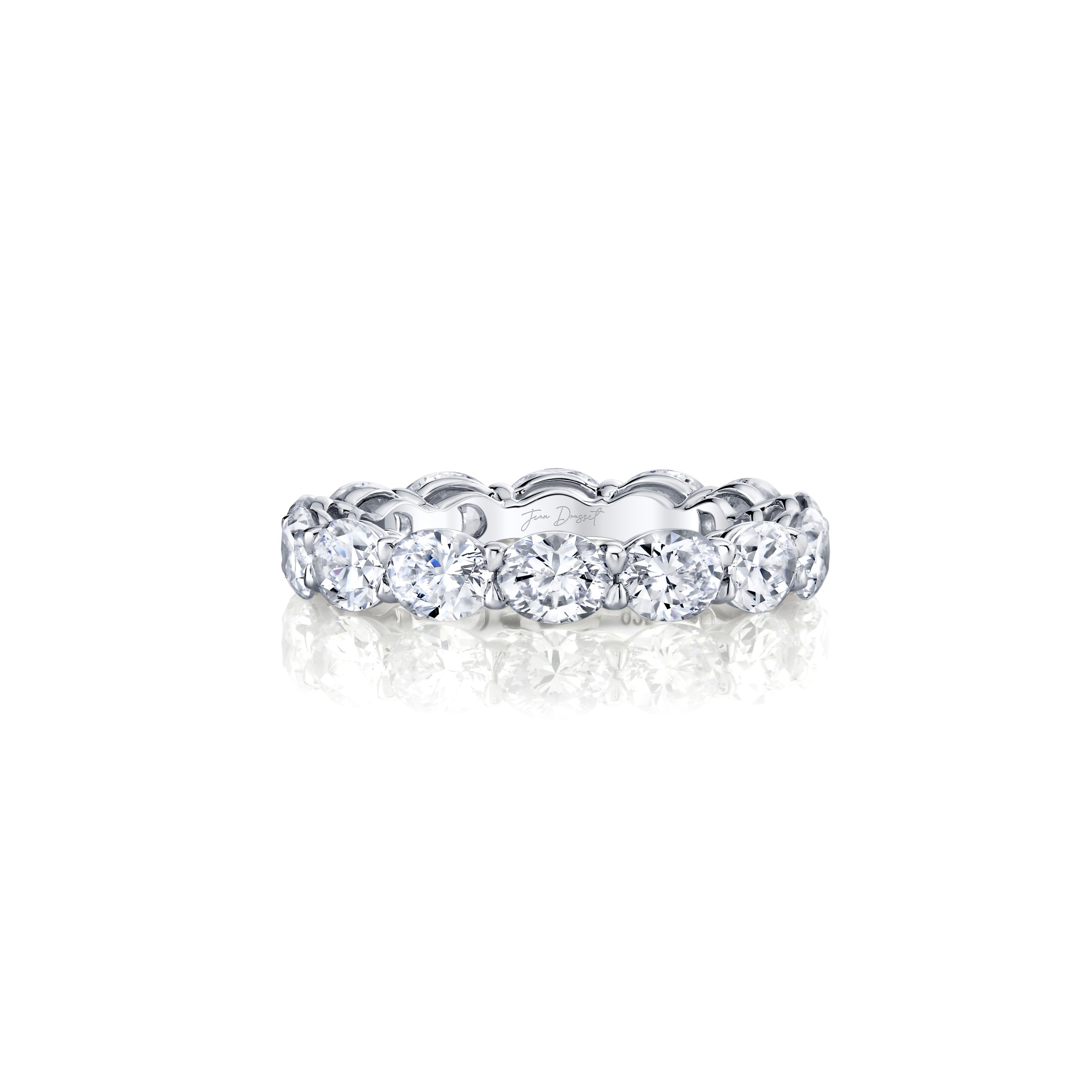 Olivia East-West Oval Lab Diamond Eternity Band
