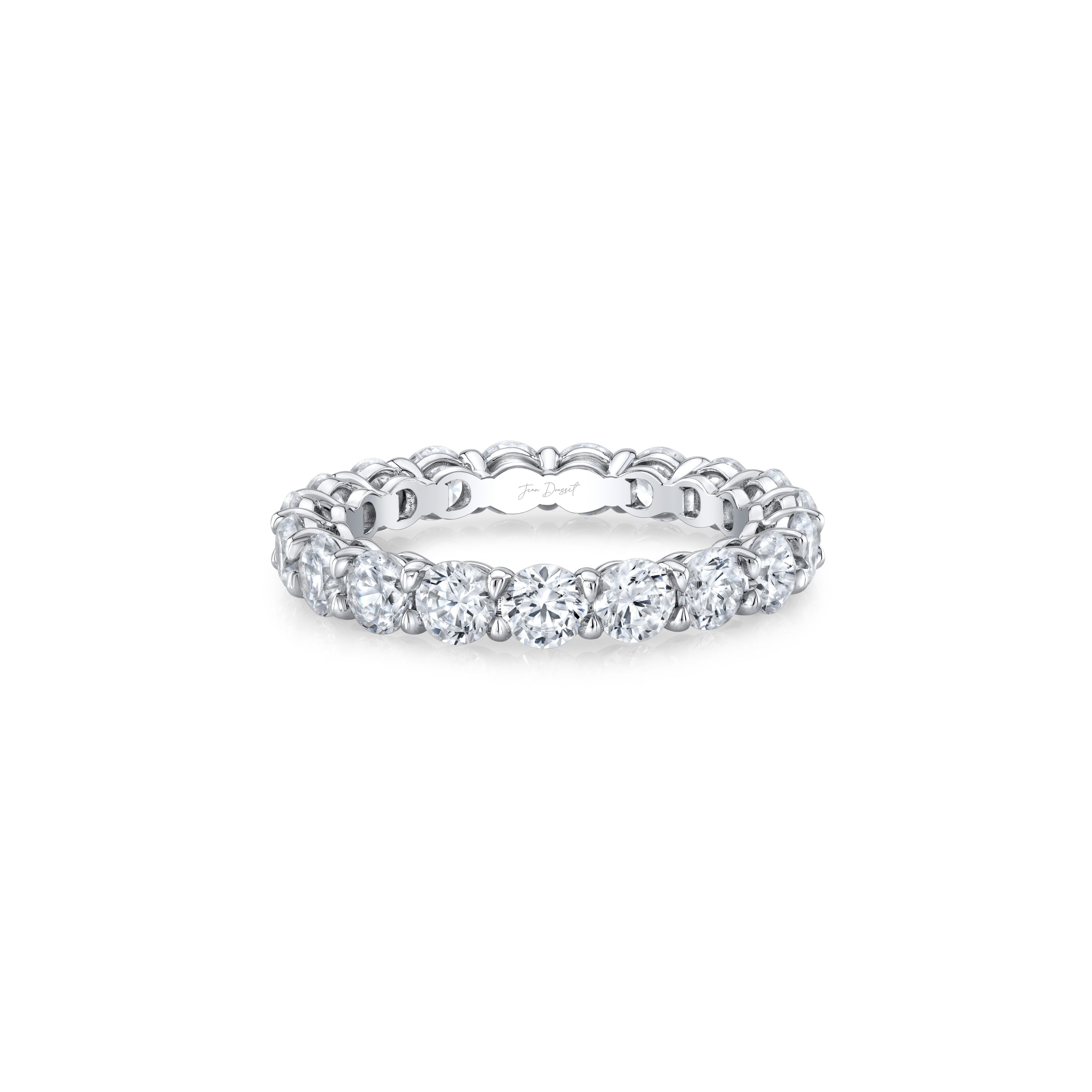 Olivia Large Round Brilliant Lab Diamond Eternity Band
