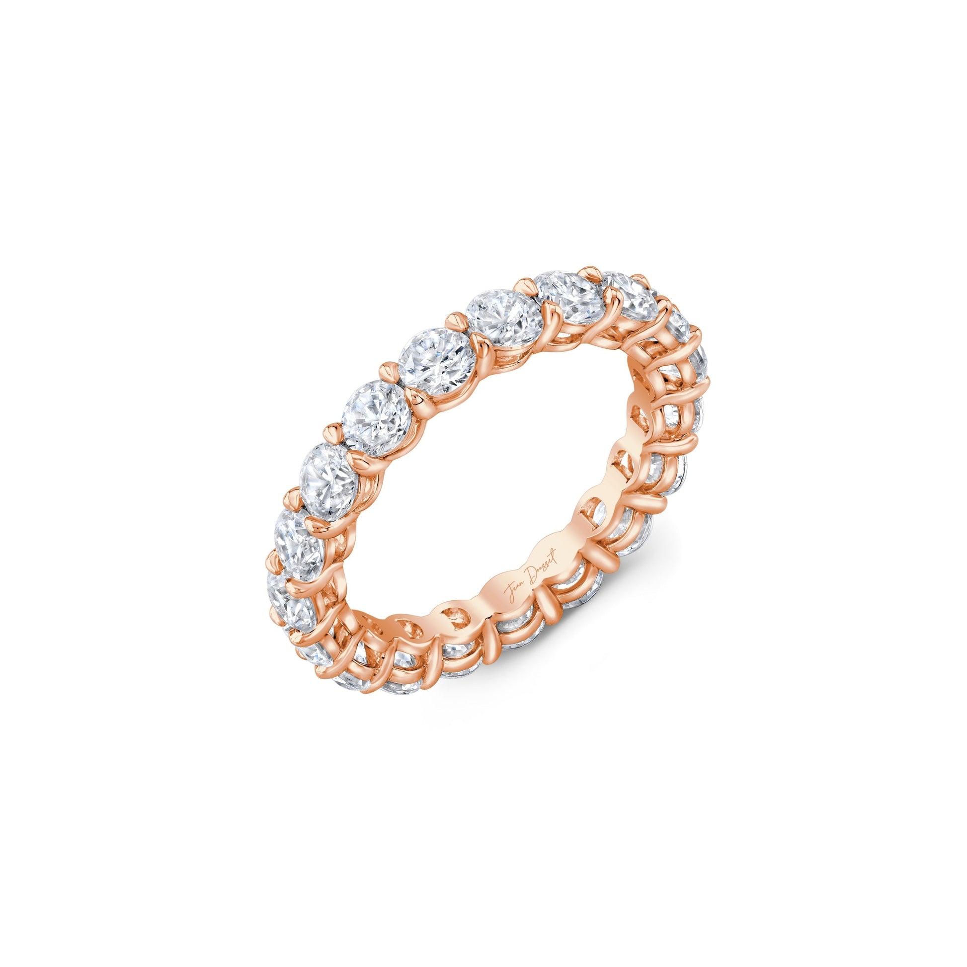 Precious Metal:18k Rose Gold;Total Carat Weight:4.2 CTW,4.9 CTW