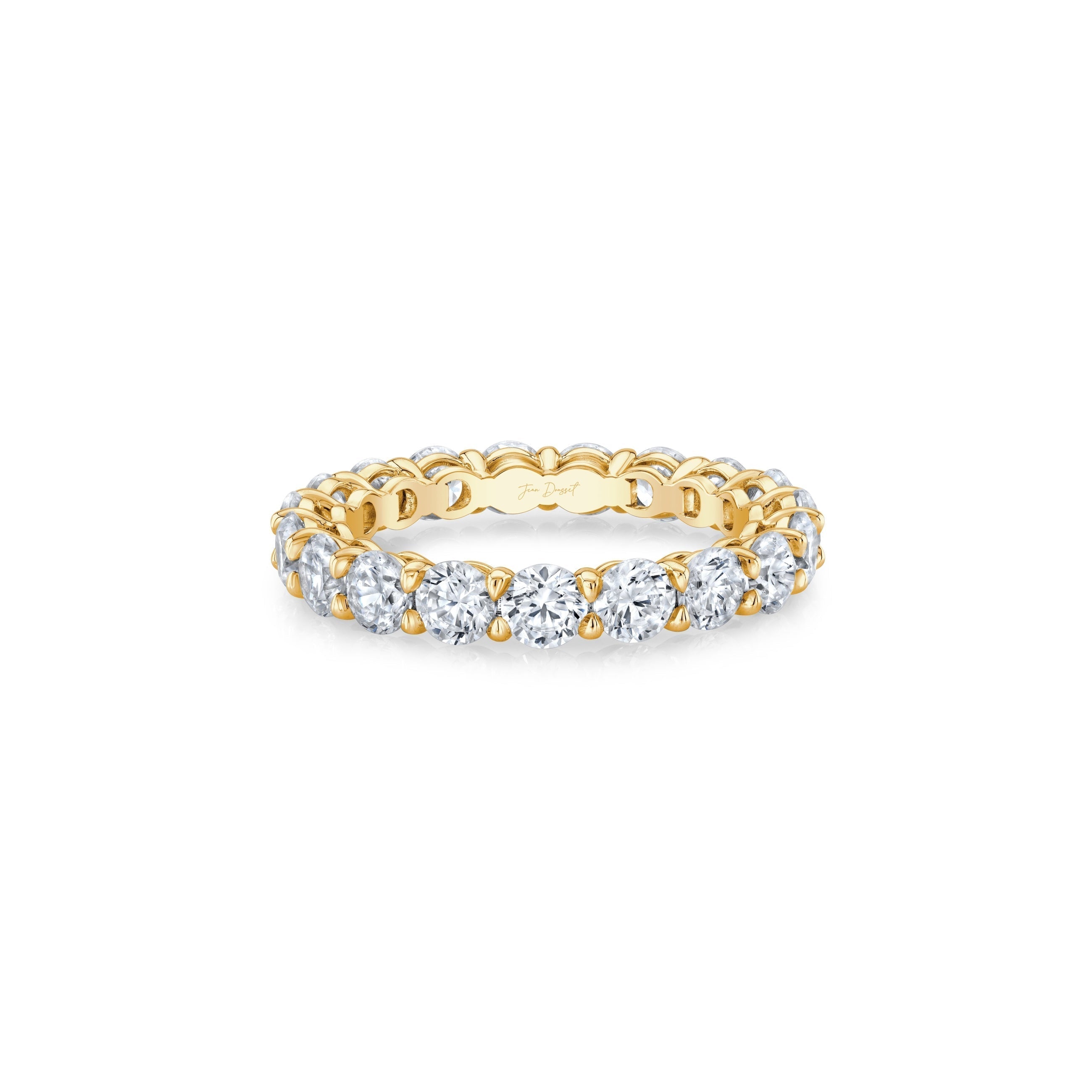 Olivia Large Round Brilliant Lab Diamond Eternity Band