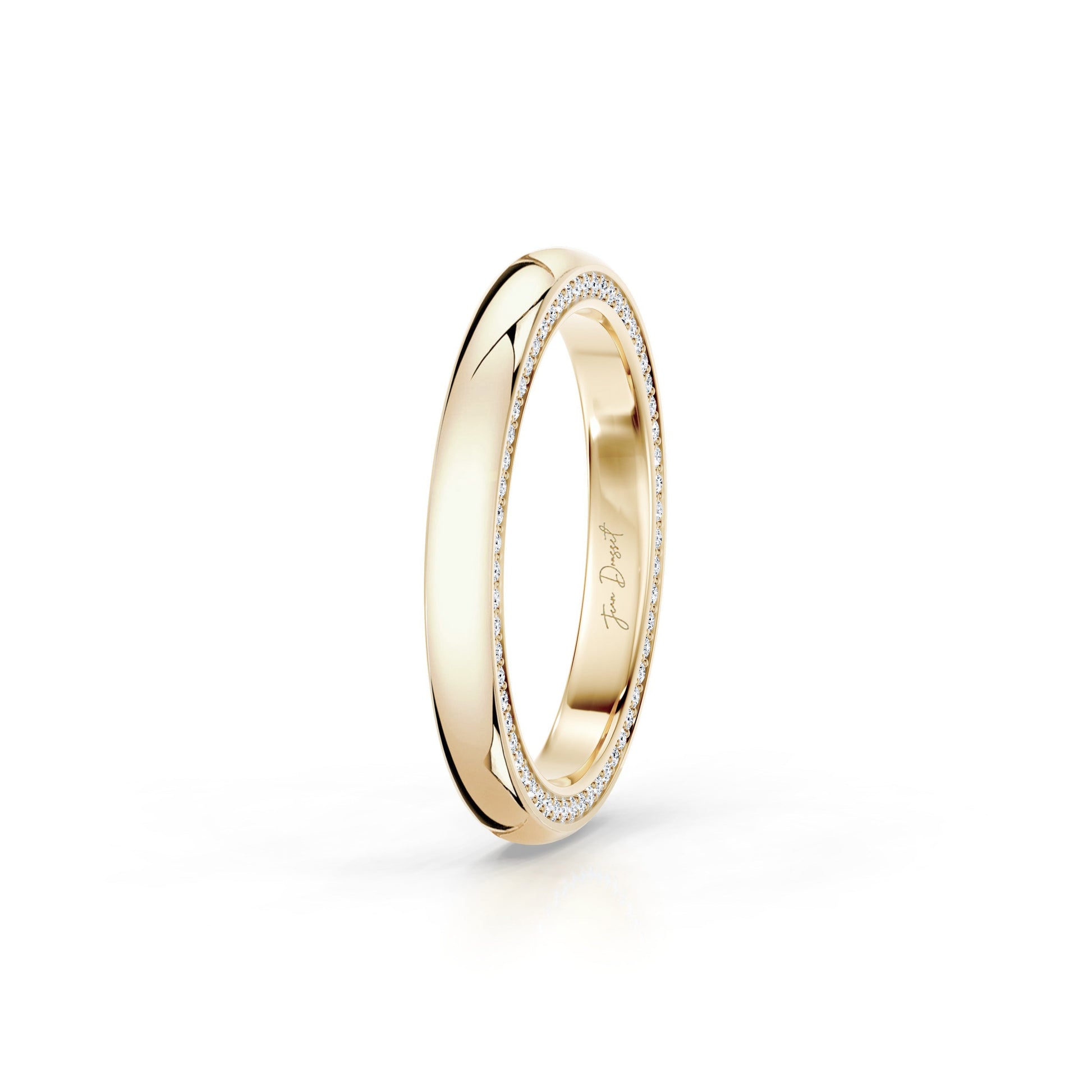 Precious Metal:18k Yellow Gold;Finish:High Polished