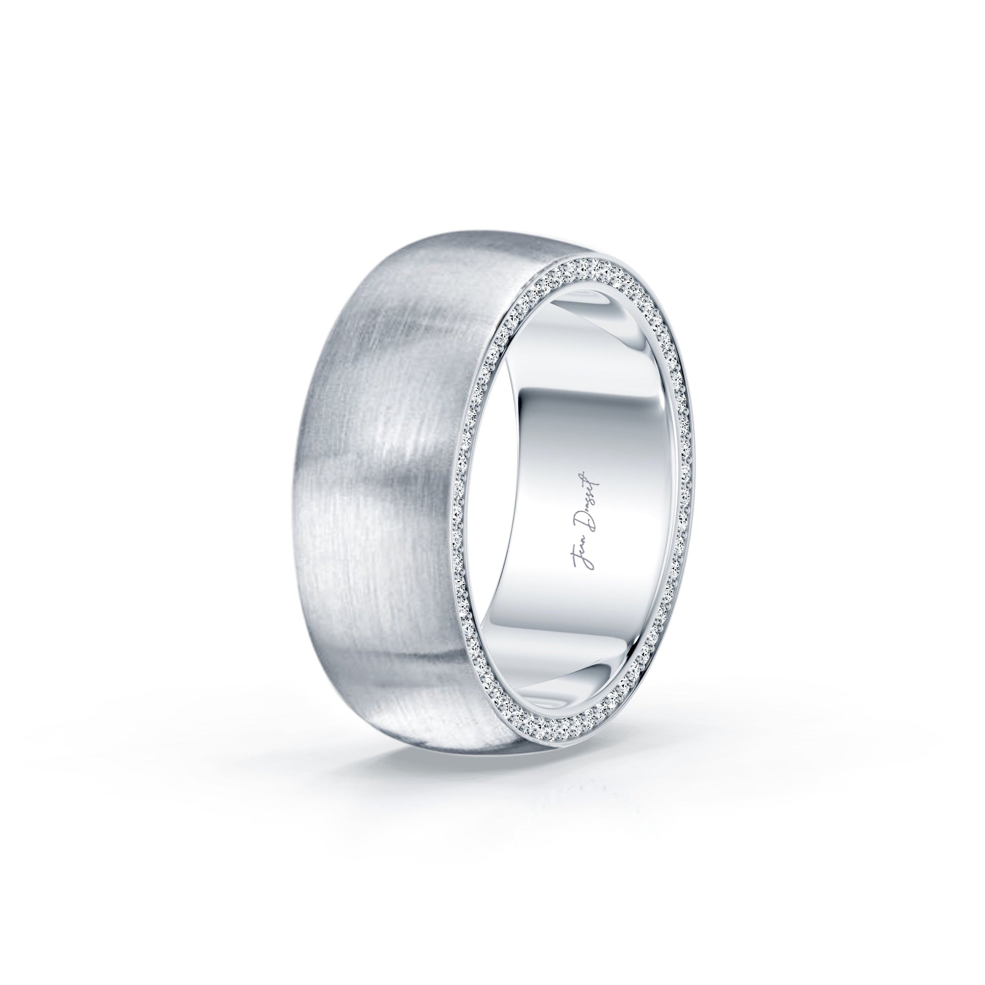 Precious Metal:Platinum;Finish:Satin Finished