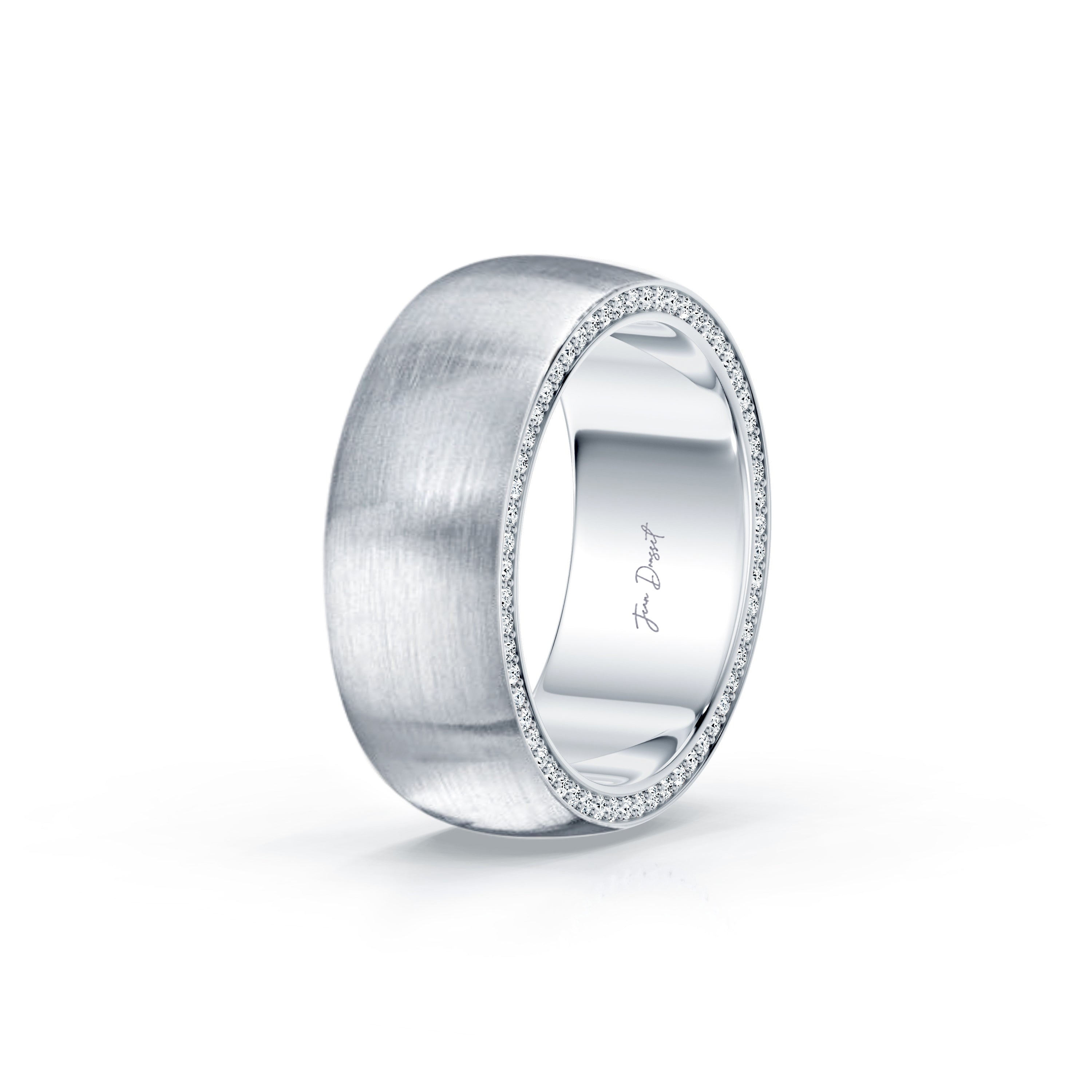 Precious Metal:Platinum;Finish:Satin Finished