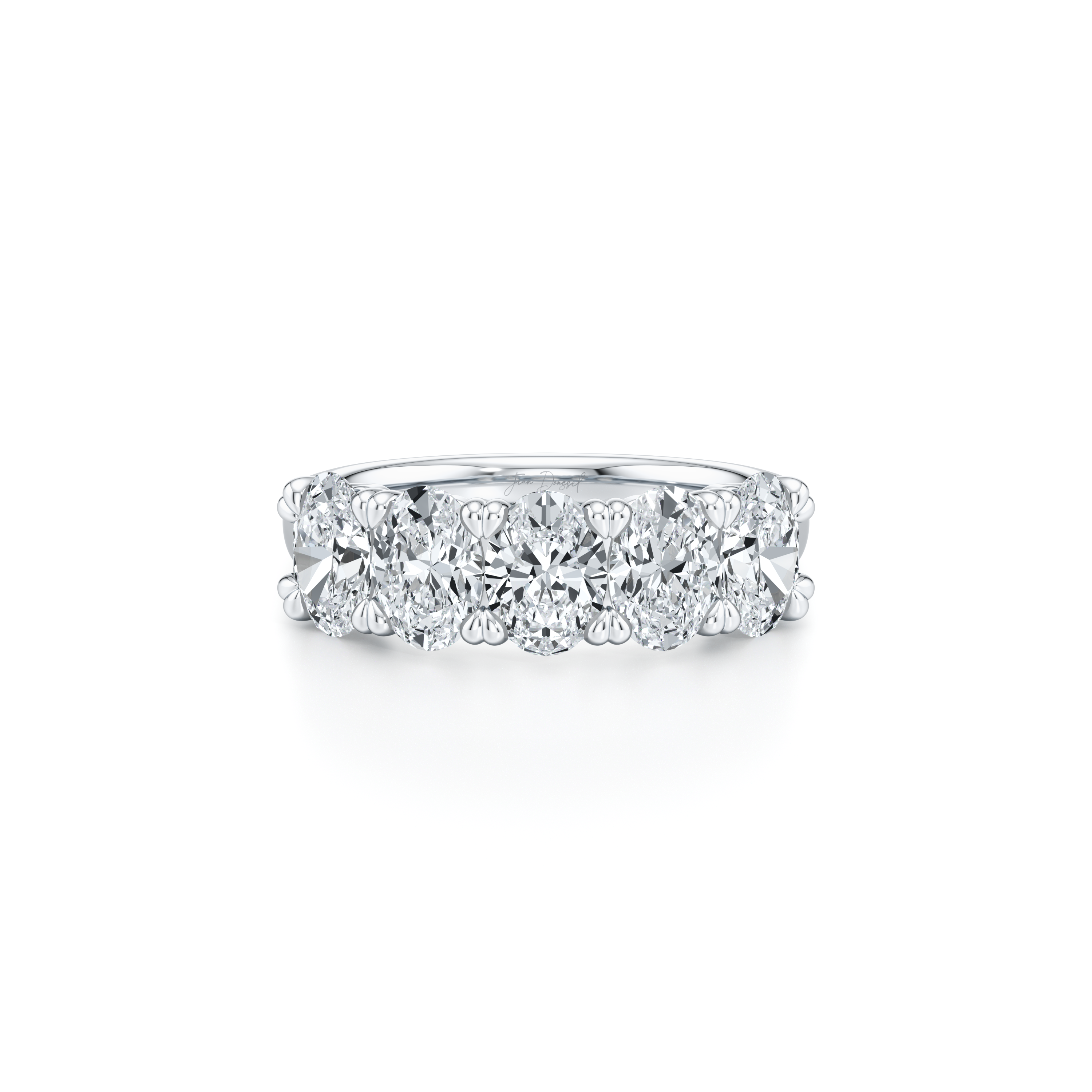 Elle 5-Stone Oval Lab Diamond Band