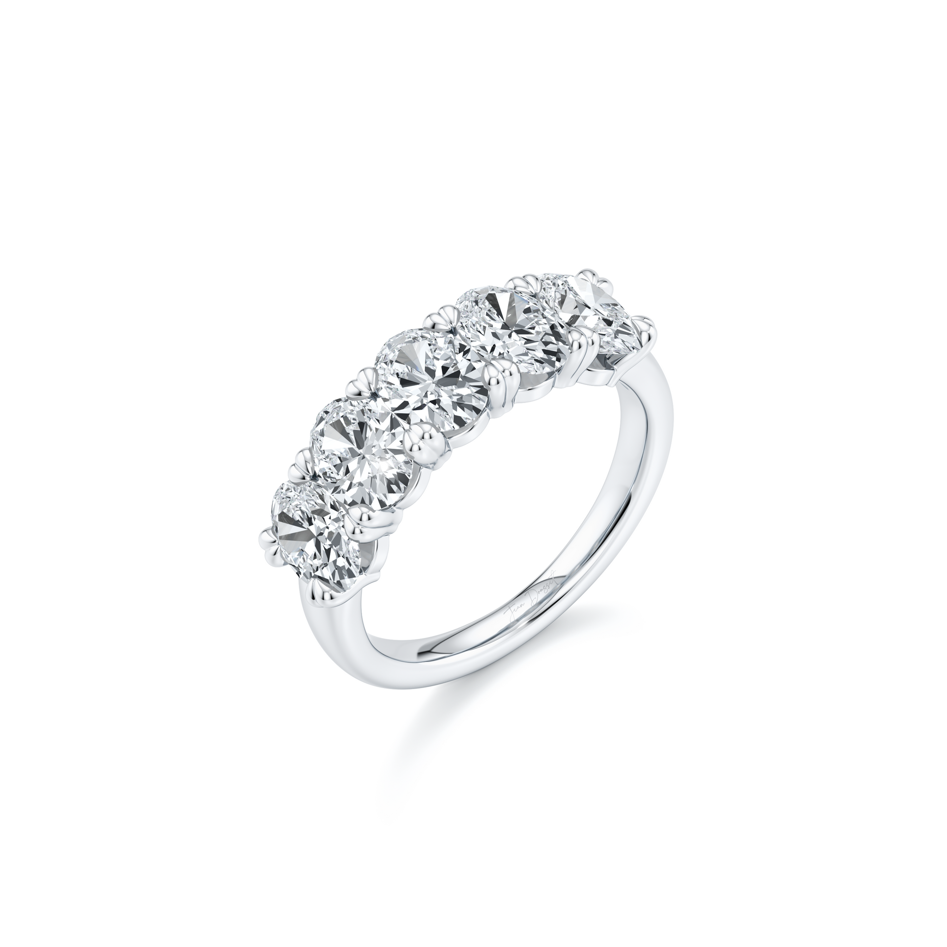 Precious Metal:18k White Gold