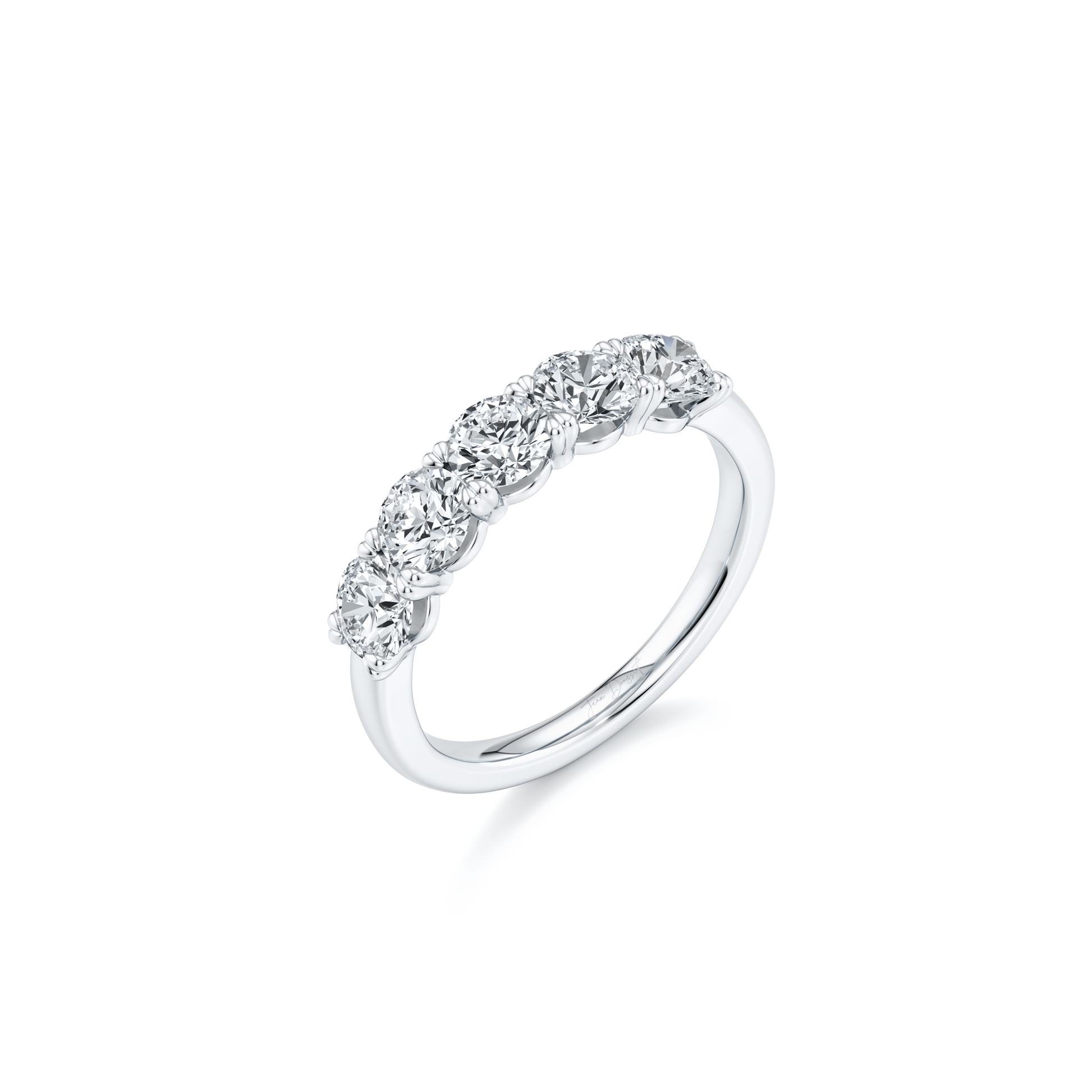Precious Metal:18k White Gold