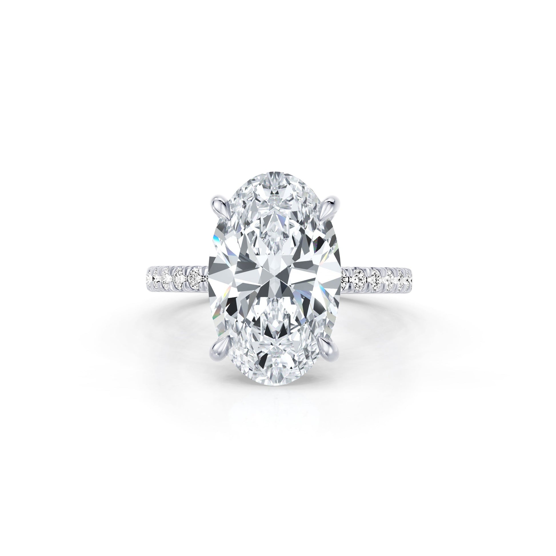 Precious Metal:Platinum;Cut Shape:Oval