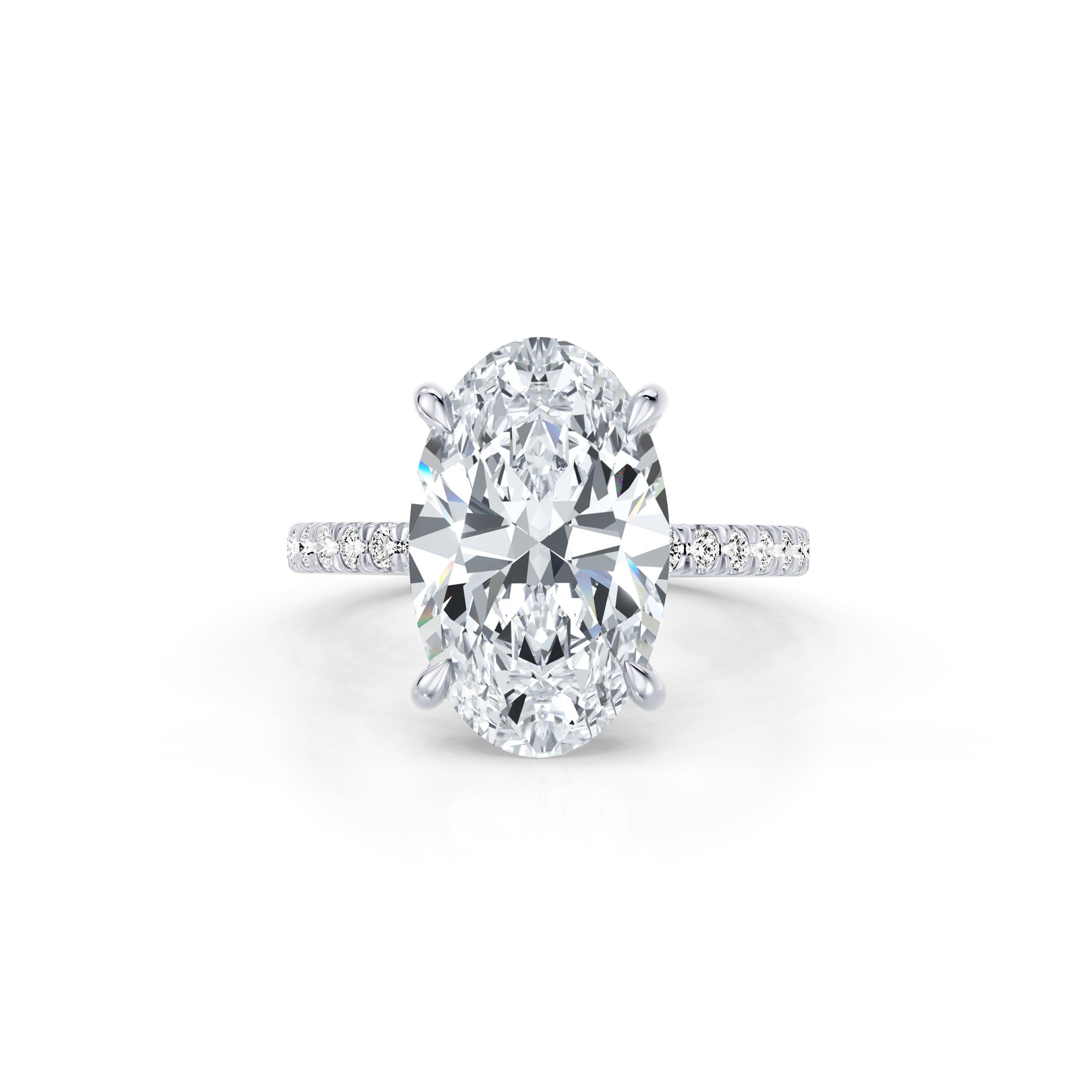 Precious Metal:Platinum;Cut Shape:Oval