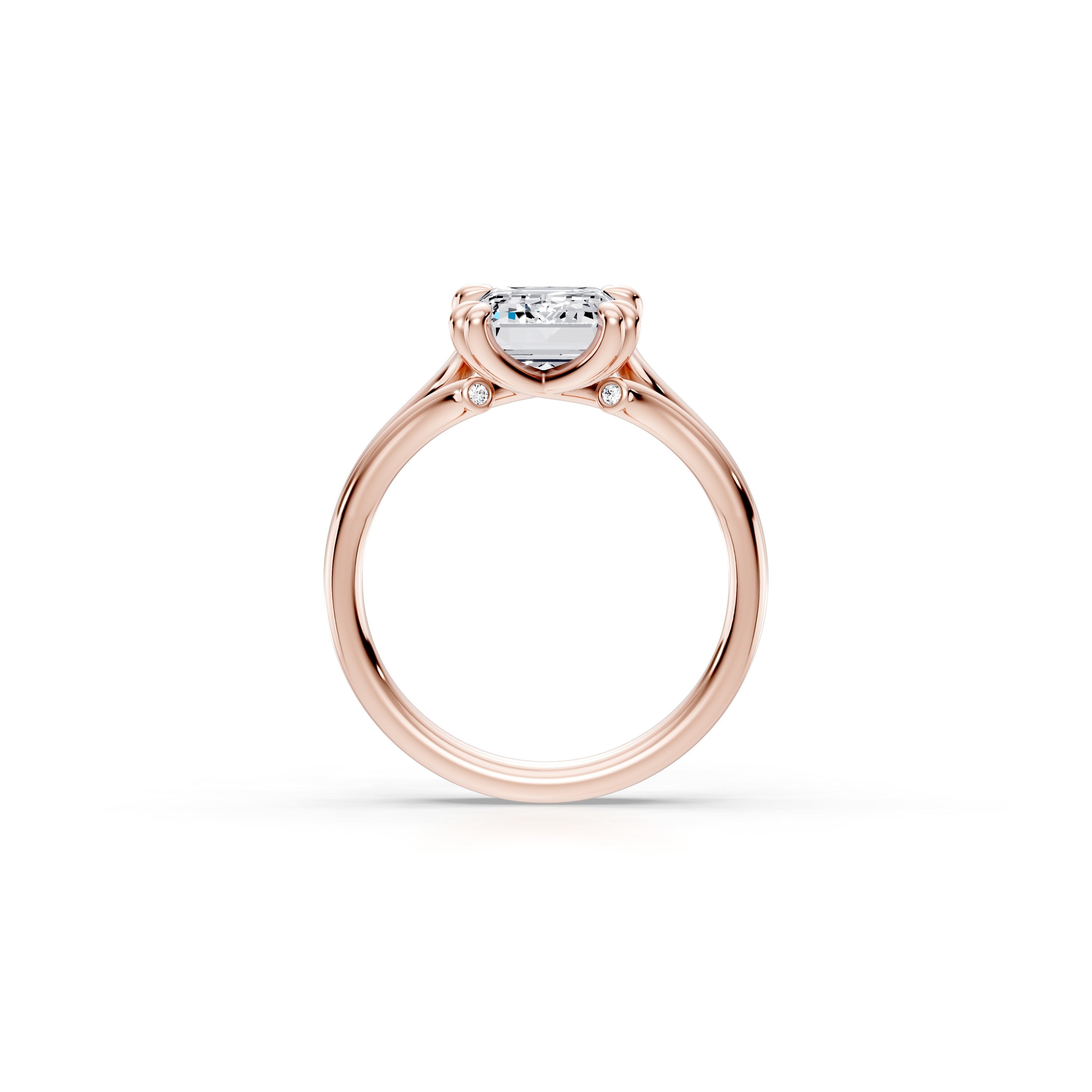 Jane Lab Diamond Wedding Band