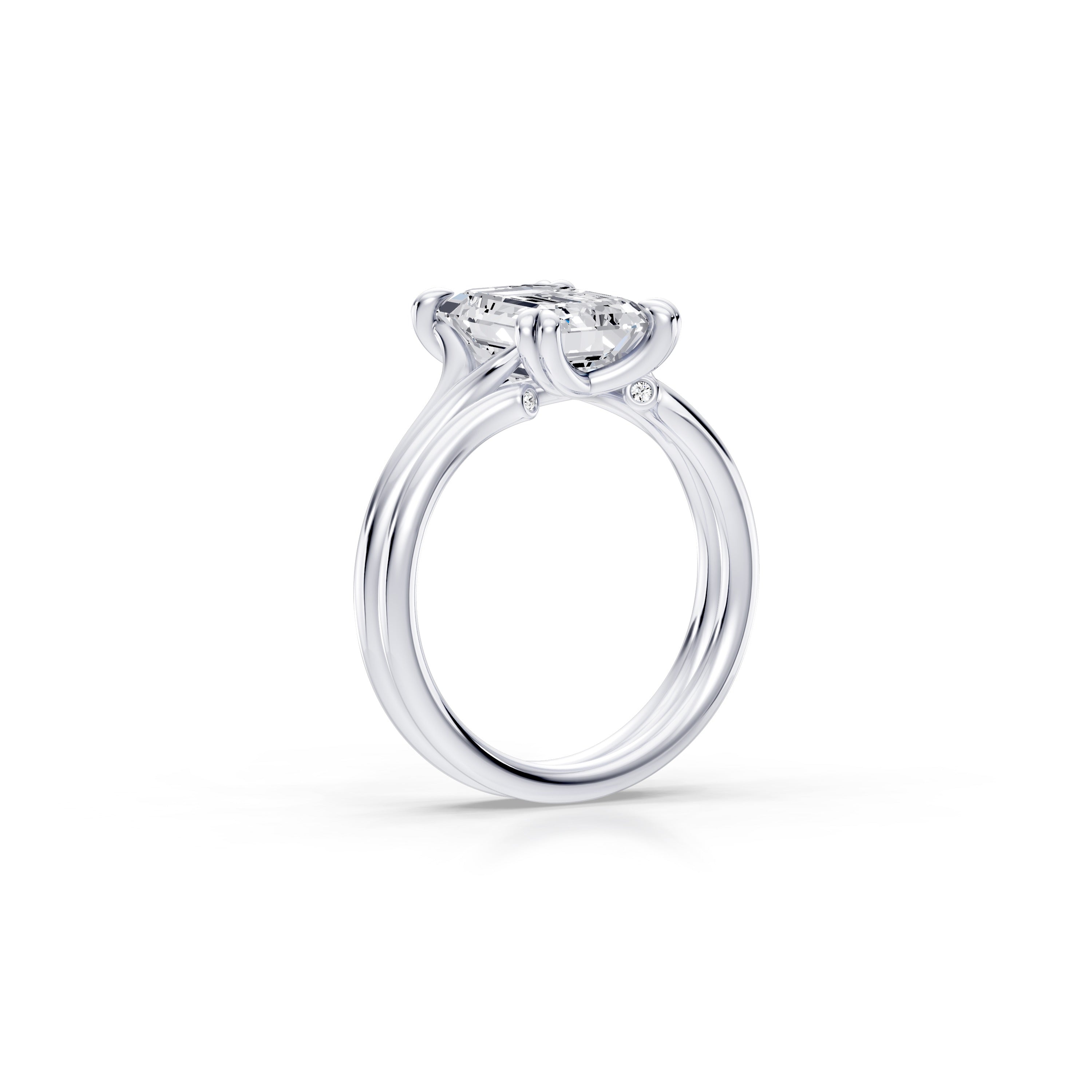 Jane Lab Diamond Wedding Band