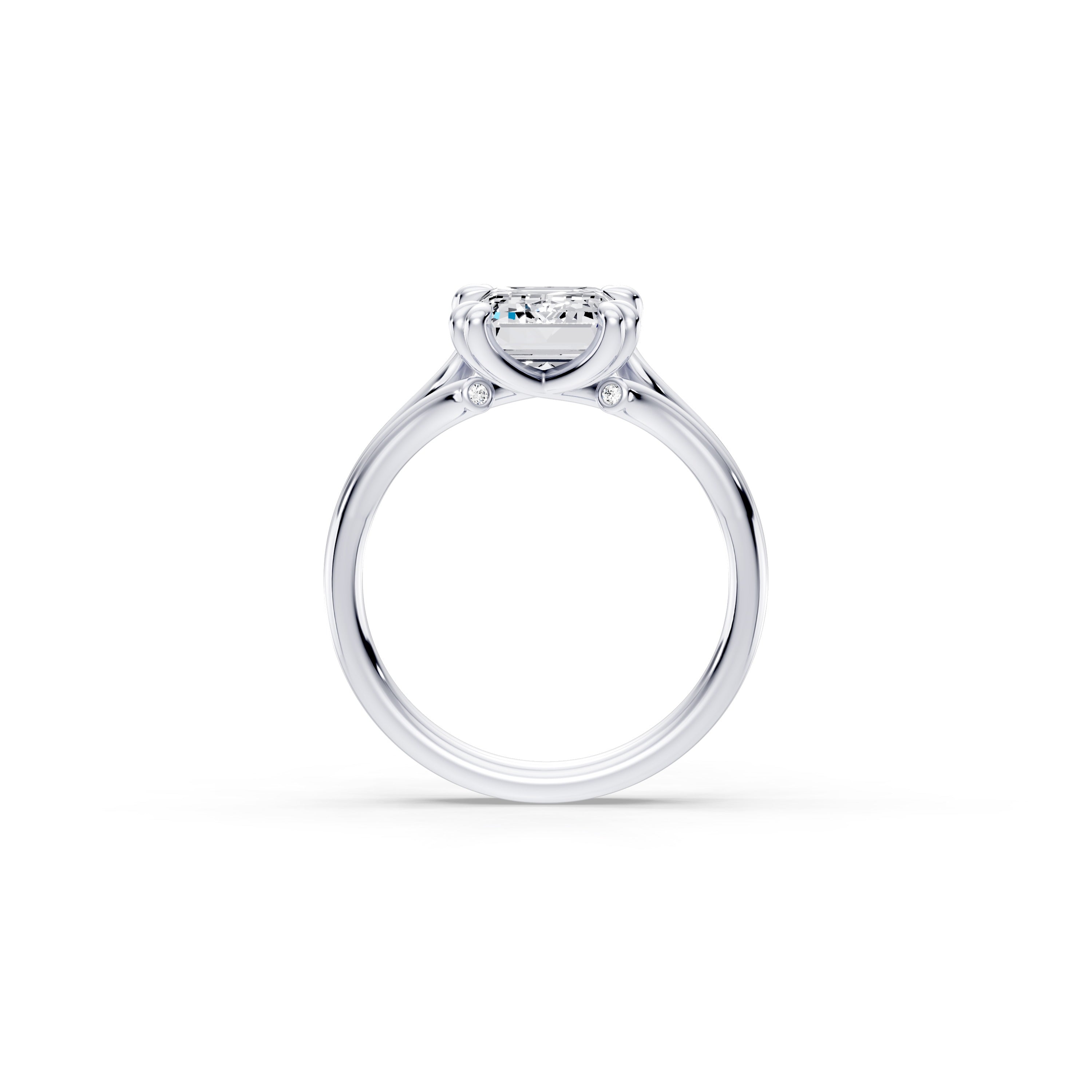 Jane Lab Diamond Wedding Band