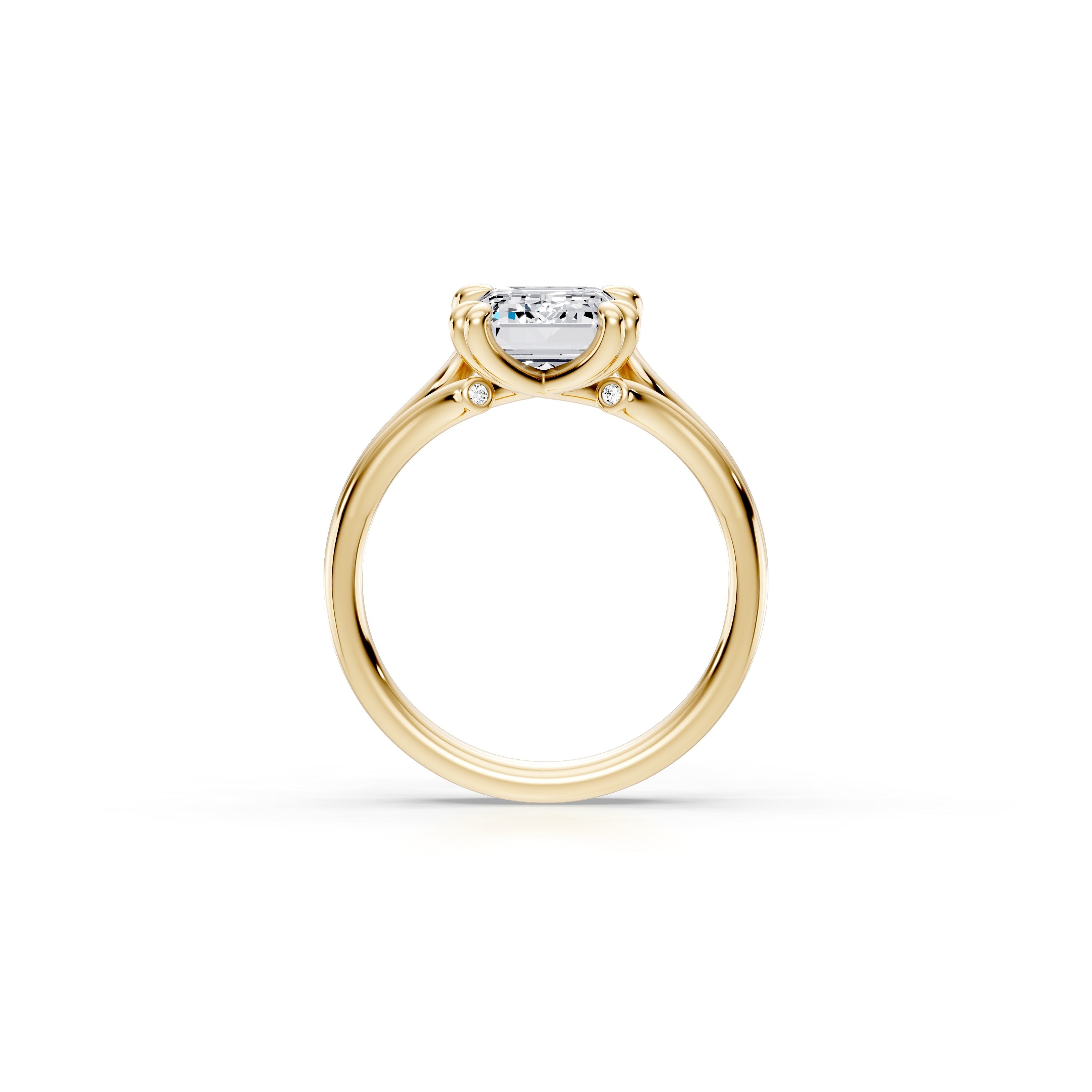 Jane Lab Diamond Wedding Band