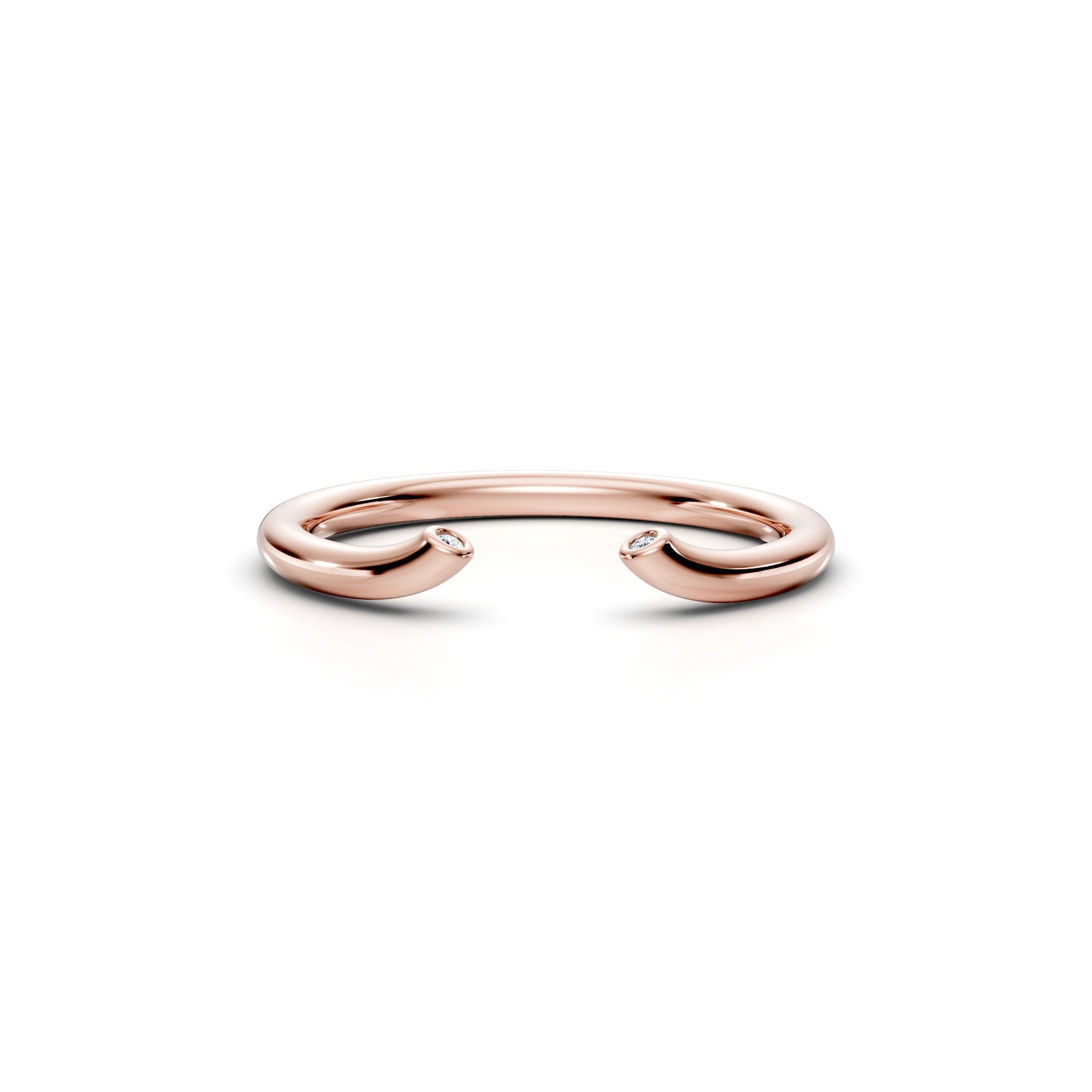 Jane Lab Diamond Wedding Band