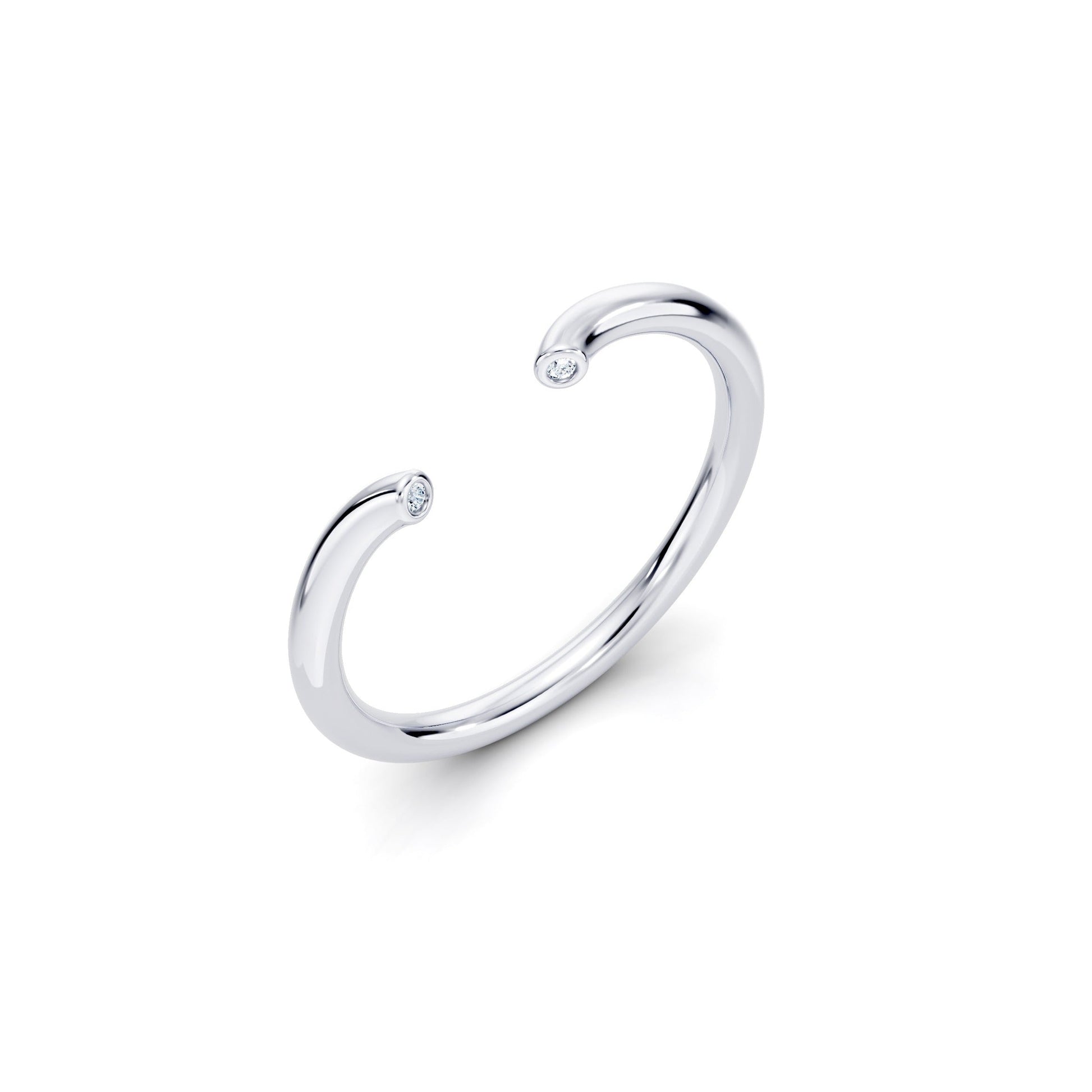 Precious Metal:18k White Gold