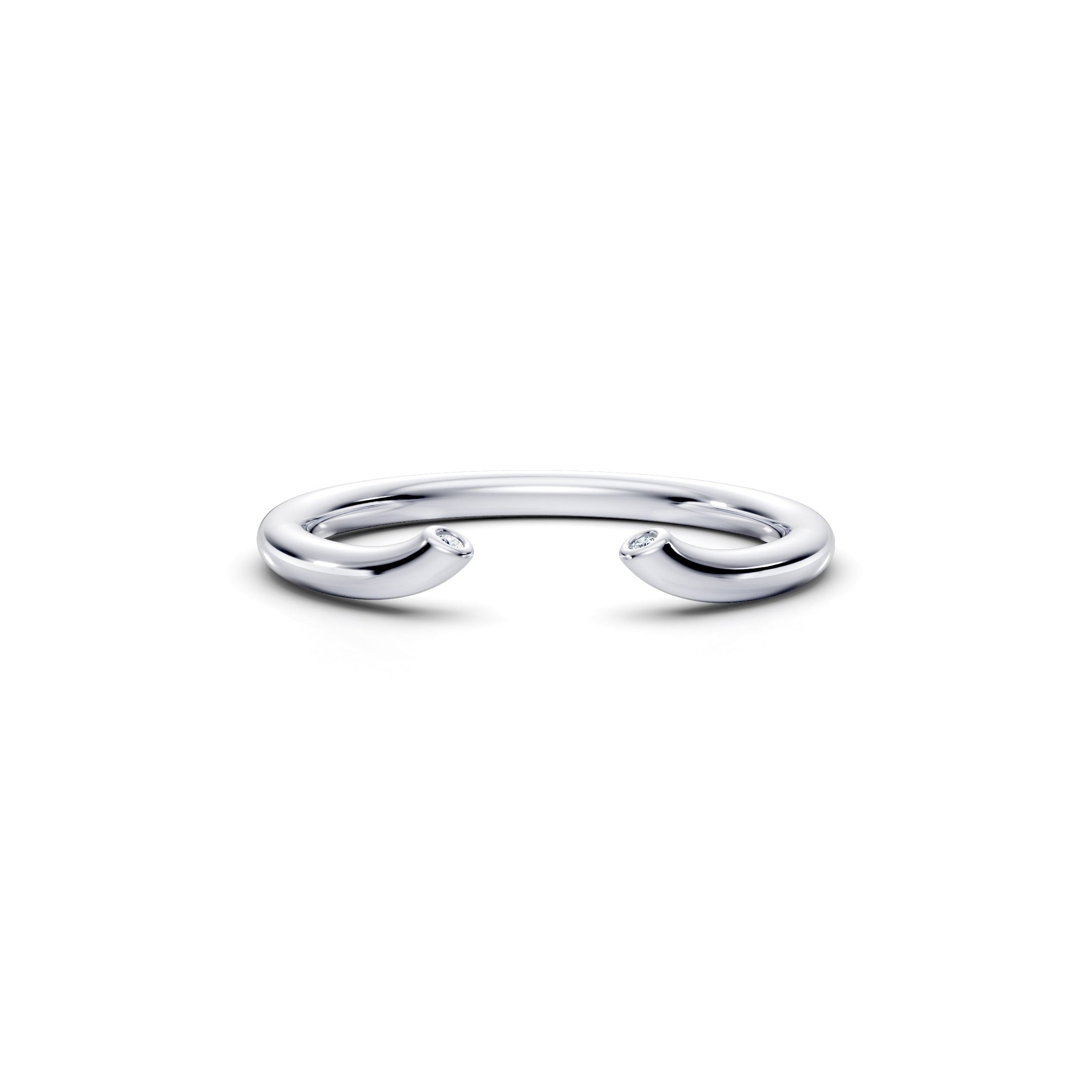 Jane Lab Diamond Wedding Band