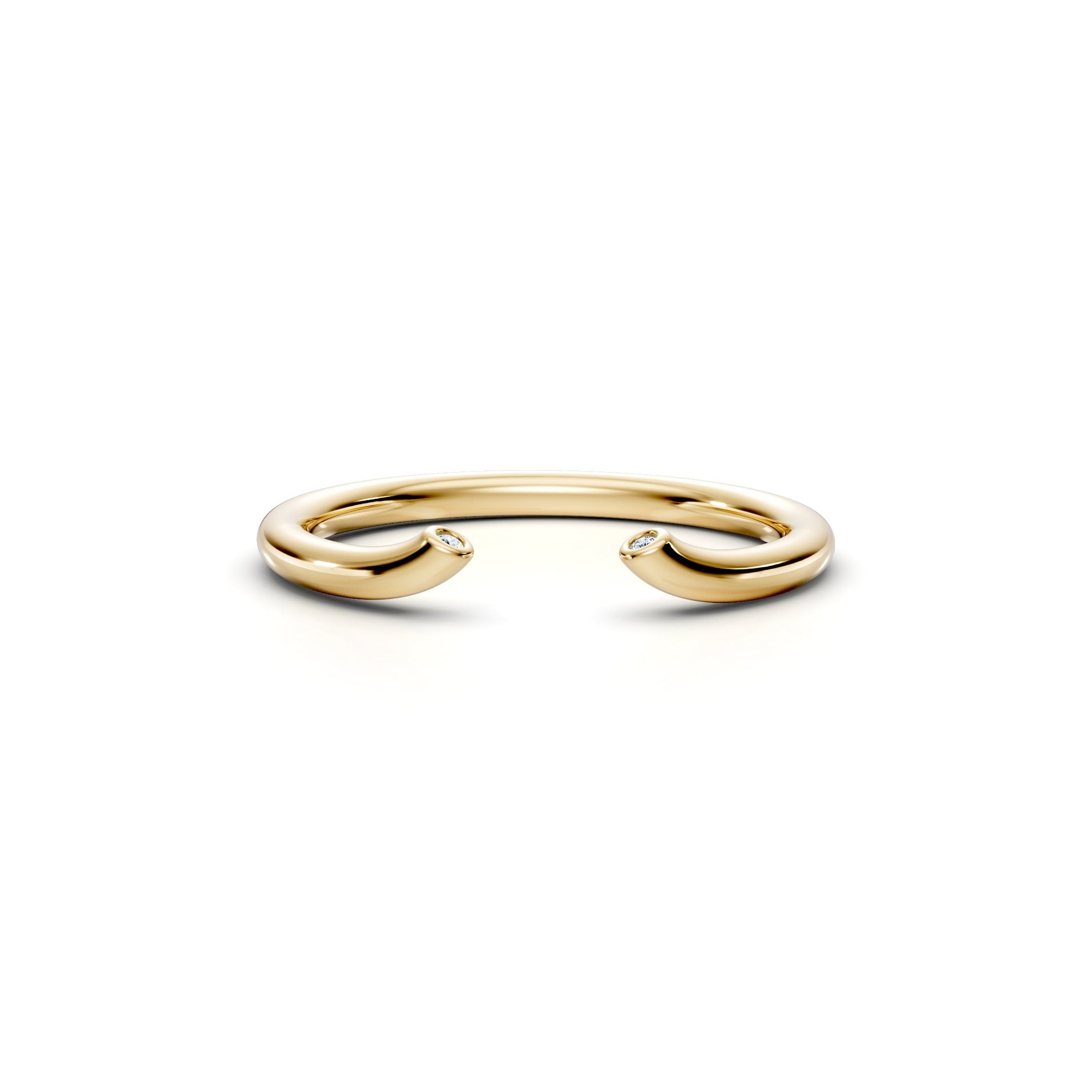 Jane Lab Diamond Wedding Band