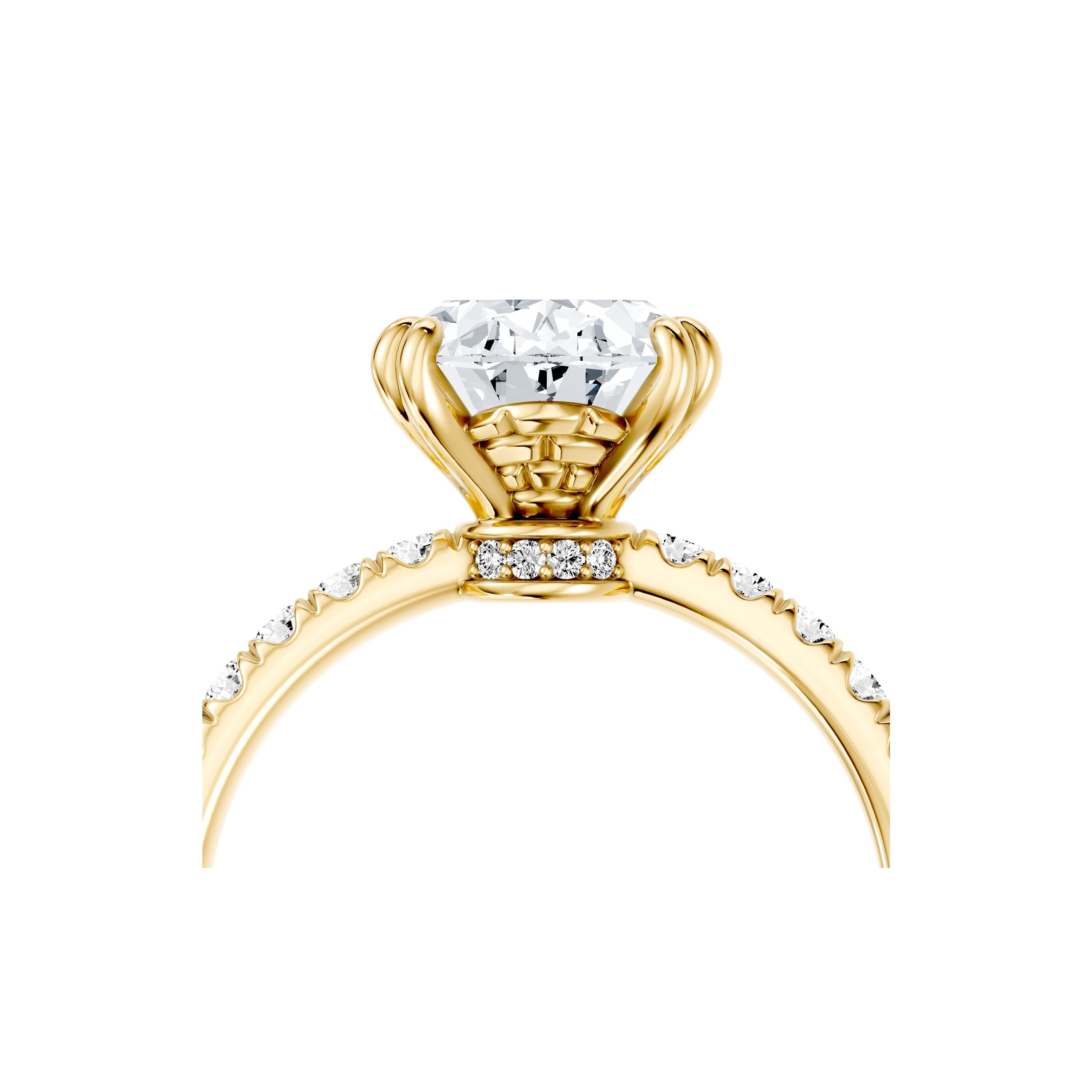 Soho Oval Cut Solitaire Lab Diamond Engagement Ring
