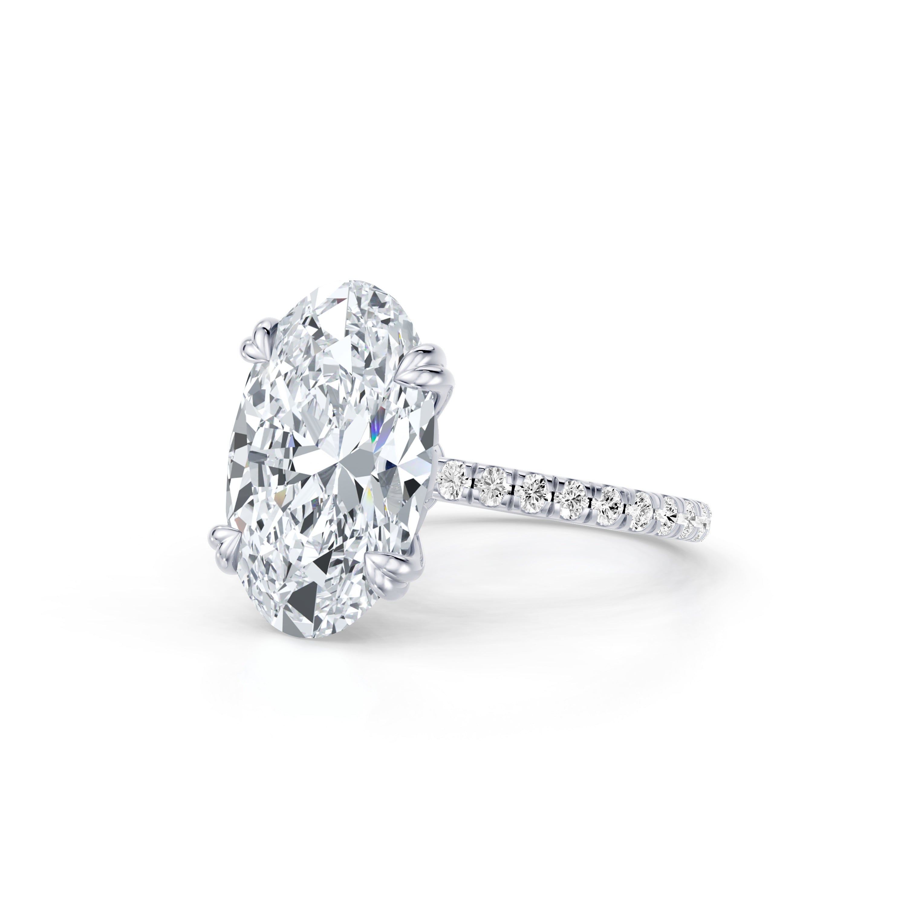 High Jewelry | Soho Oval Cut Solitaire Lab Diamond Engagement Ring