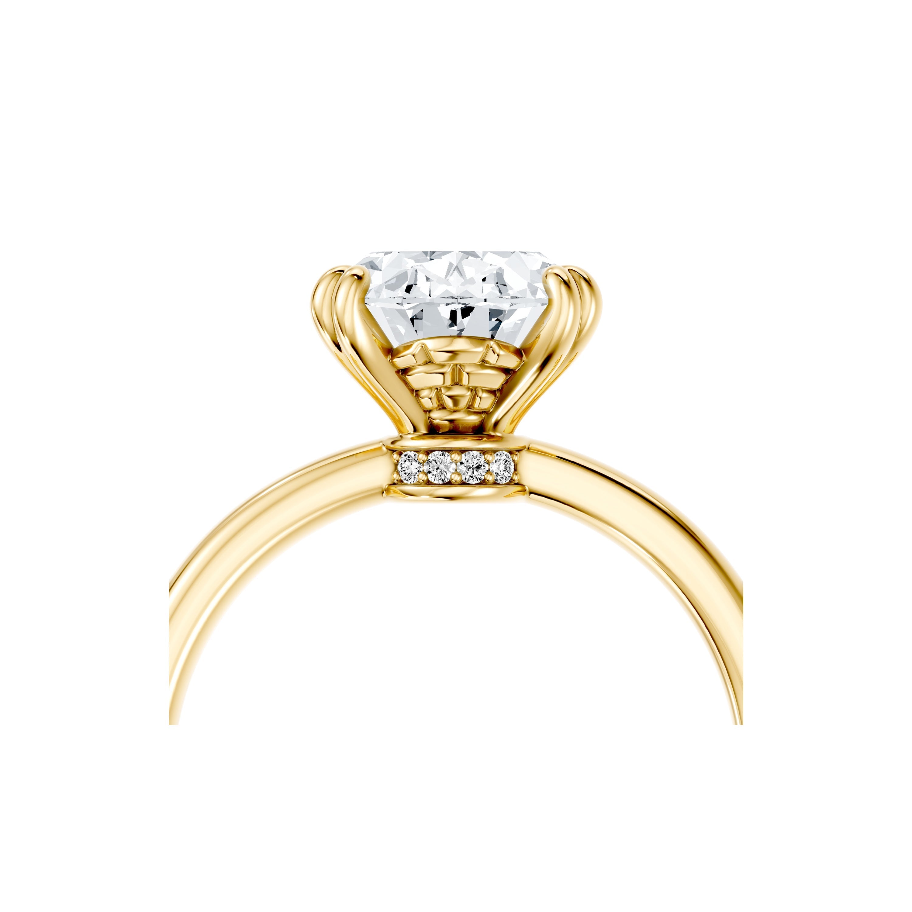 Soho Oval Cut Solitaire Lab Diamond Engagement Ring