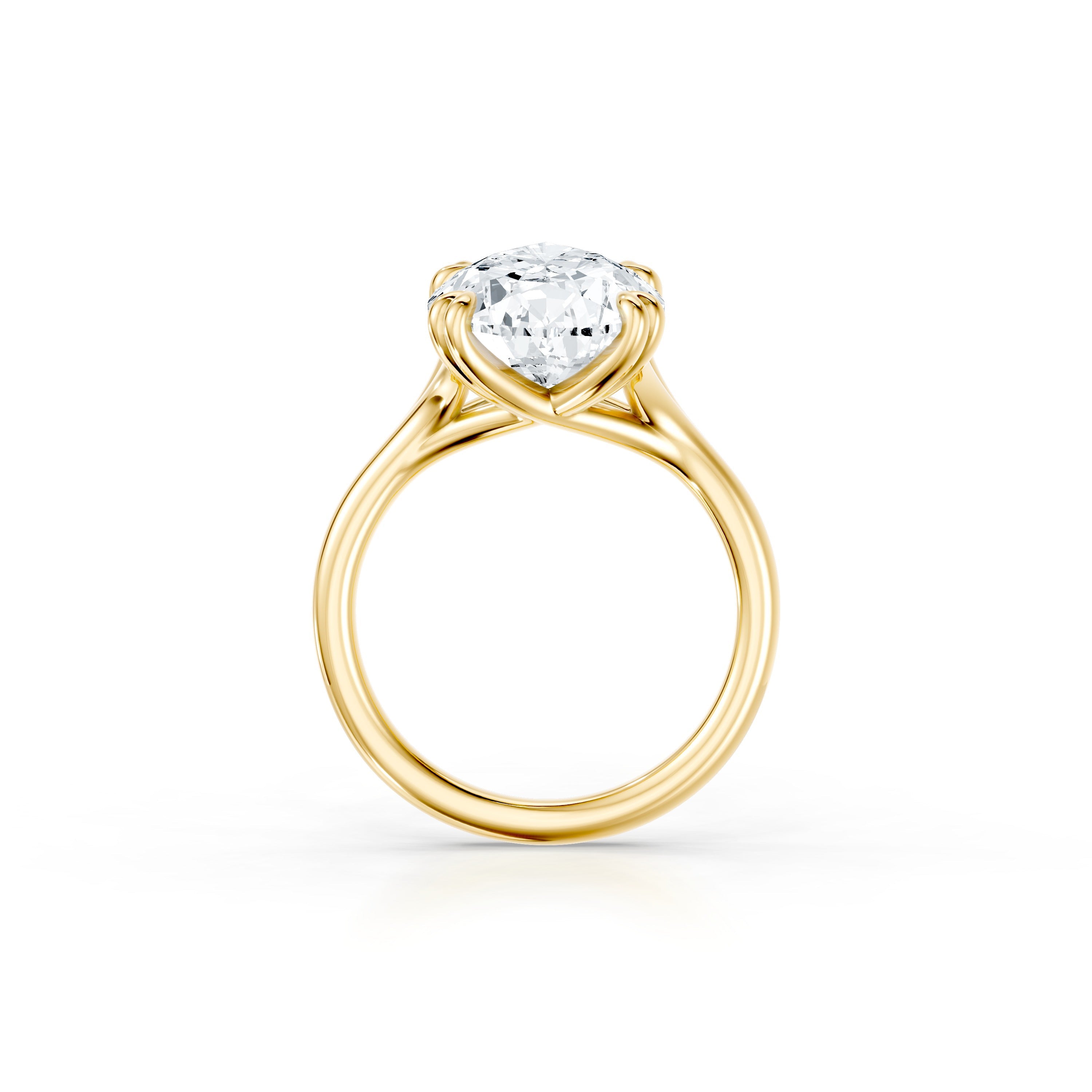 High Jewelry | Jane Pear Cut Solitaire Lab Diamond Engagement Ring