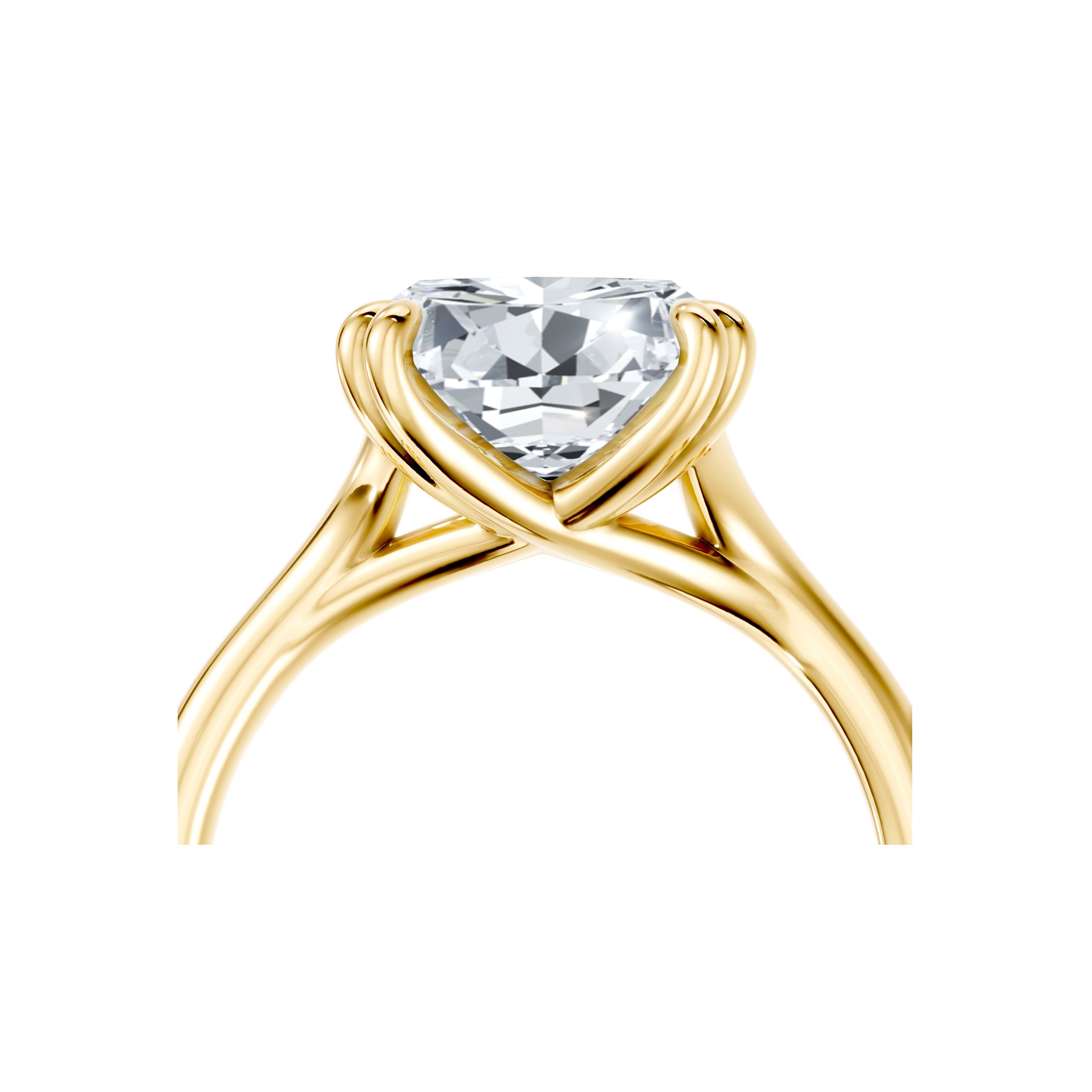 High Jewelry | Jane Pear Cut Solitaire Lab Diamond Engagement Ring