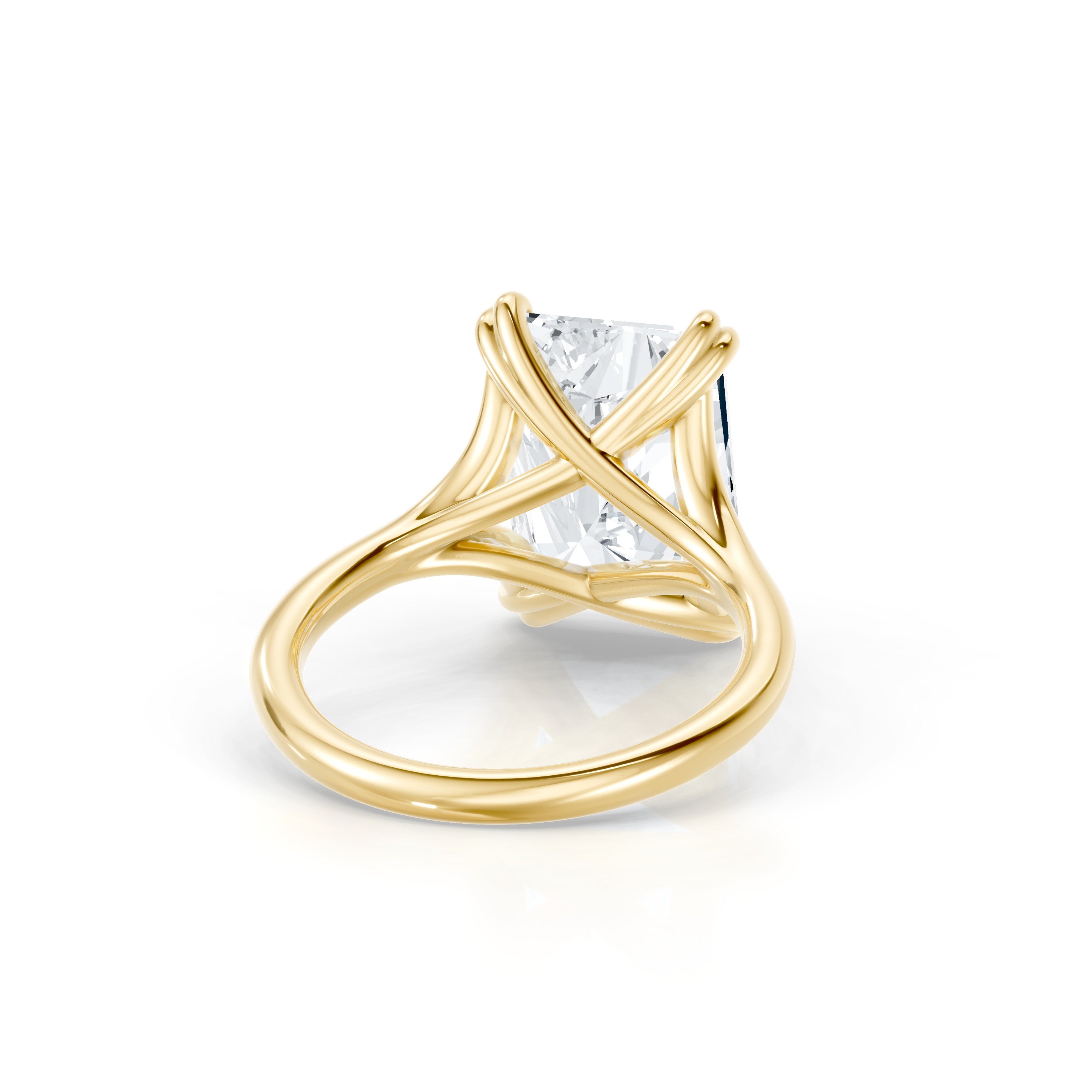 High Jewelry | Jane Radiant Cut Solitaire Lab Diamond Engagement Ring