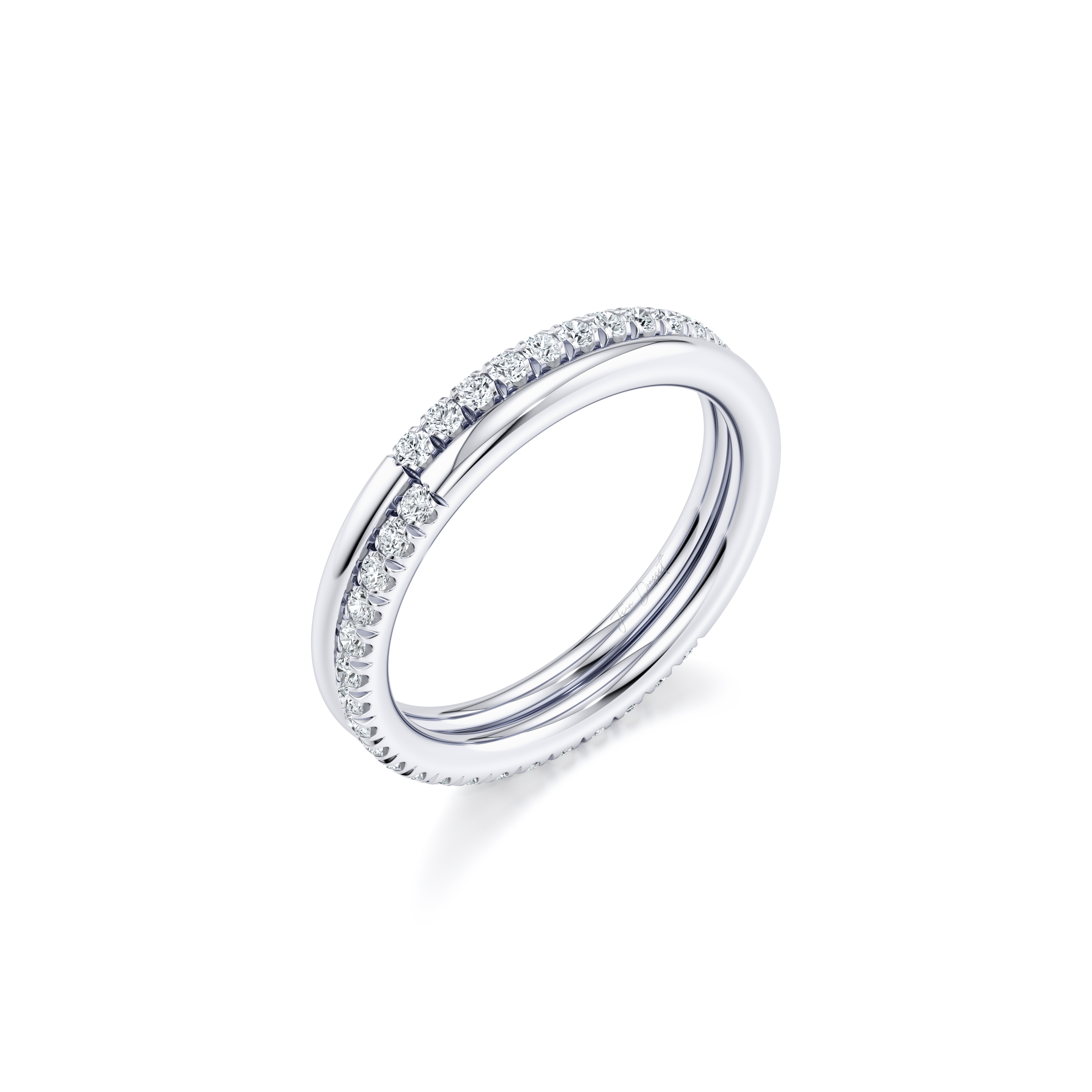 Precious Metal:18k White Gold