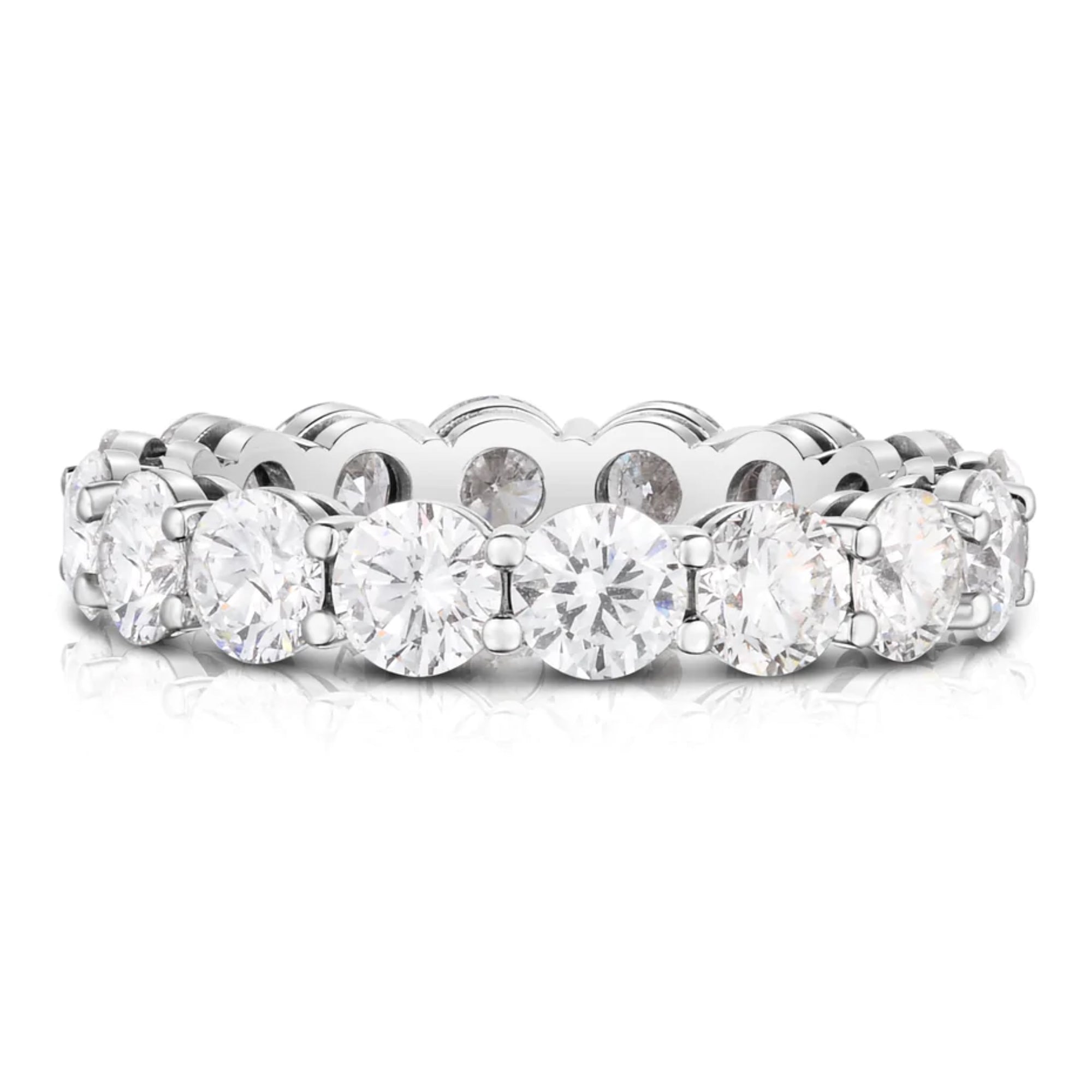 Round Brilliant Diamond Eternity Band