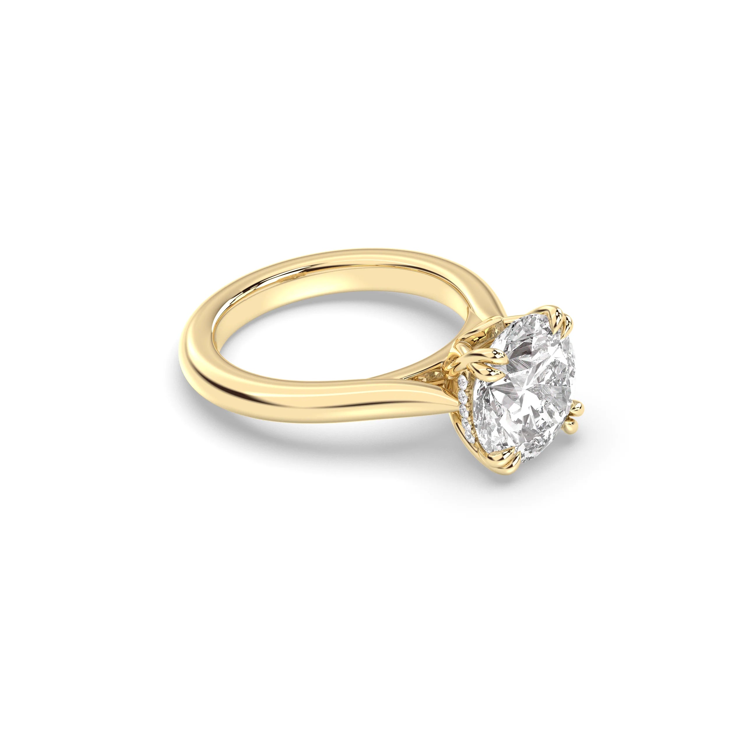 Celeste Round Diamond Ring