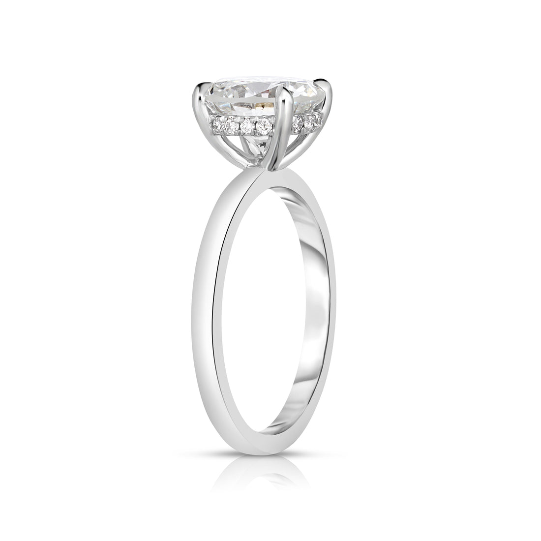 1.50 Carat Round Cut Diamond Engagement Ring