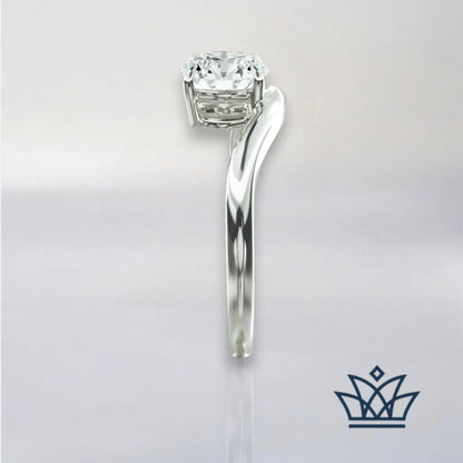 Serenity Solitaire Diamond Ring