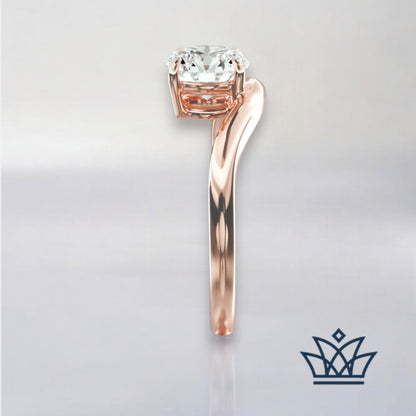 Serenity Solitaire Diamond Ring