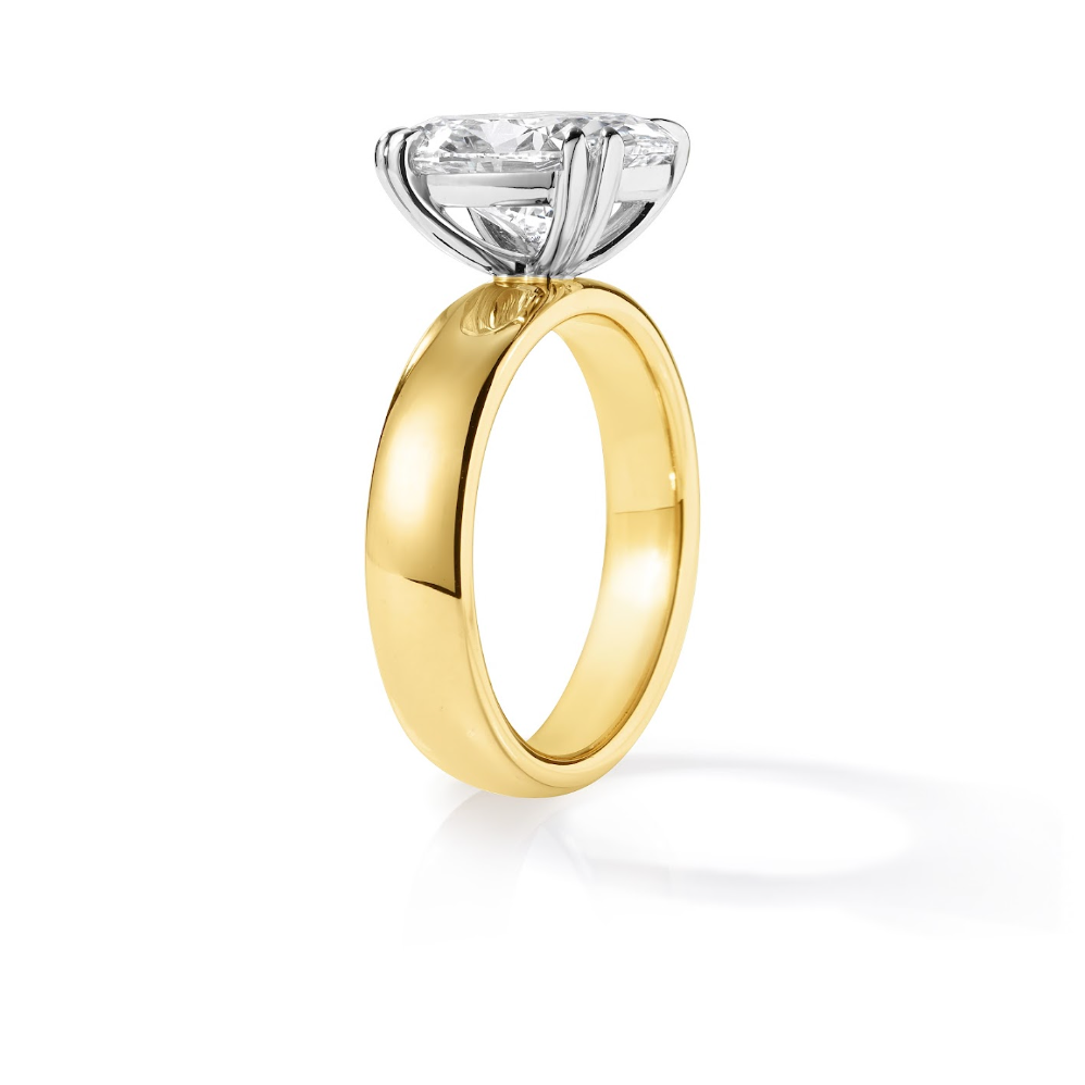 2.50 Oval Cut Diamond Engagement Ring