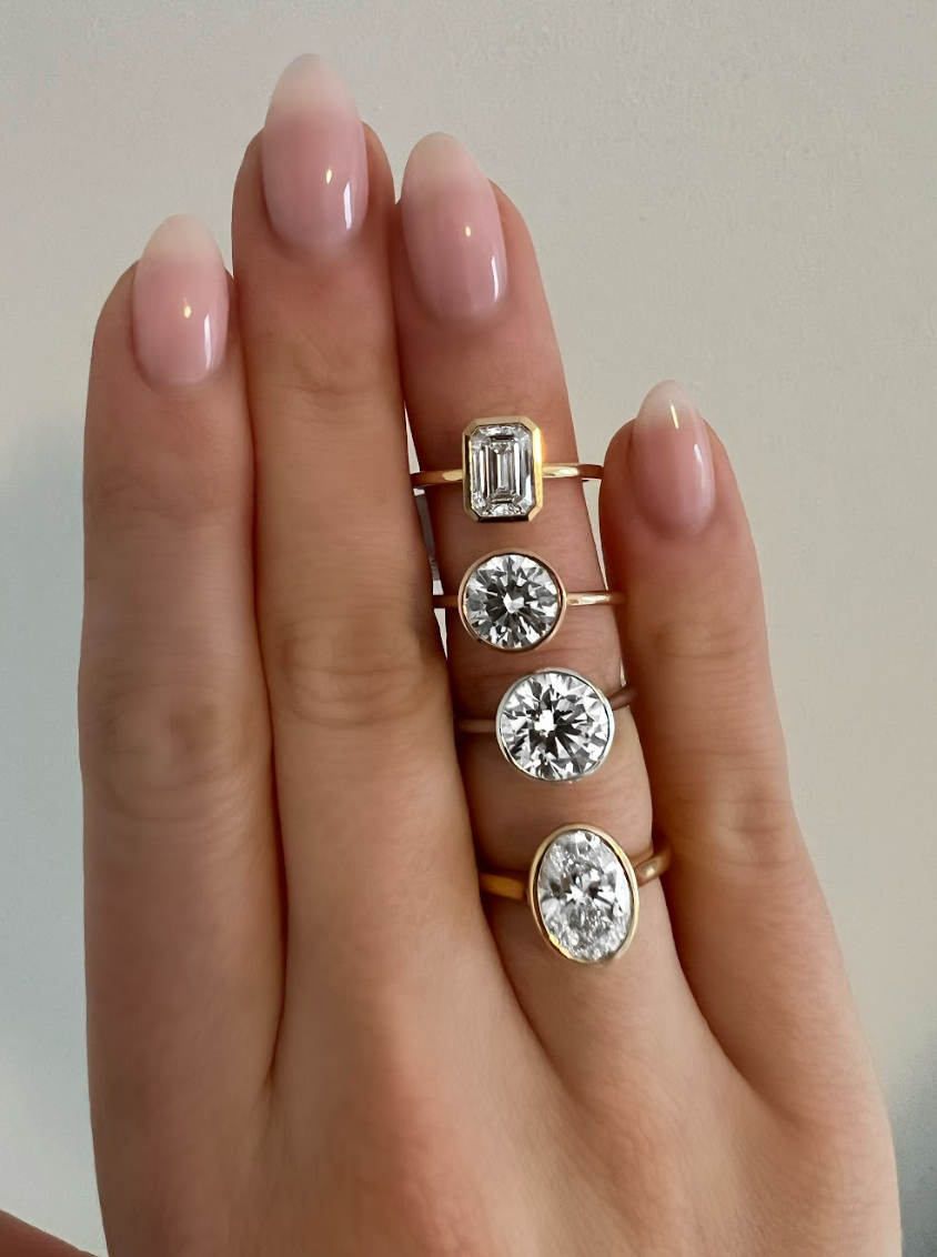 2.00 Carat Round Cut Diamond Engagement Ring