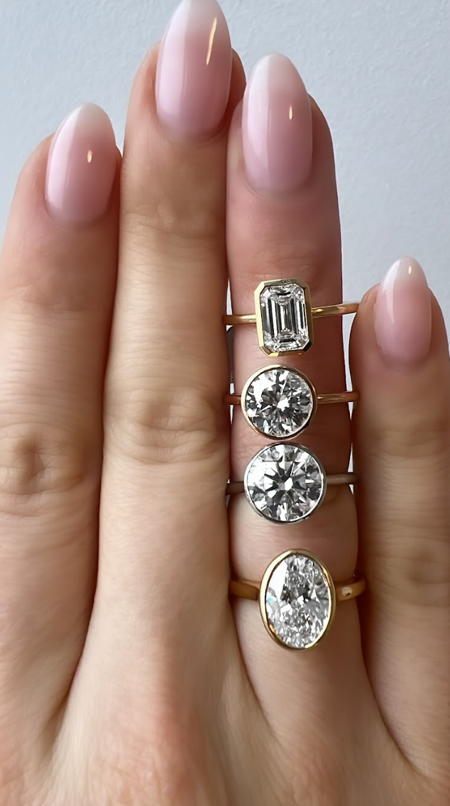2.00 Carat Round Cut Diamond Engagement Ring