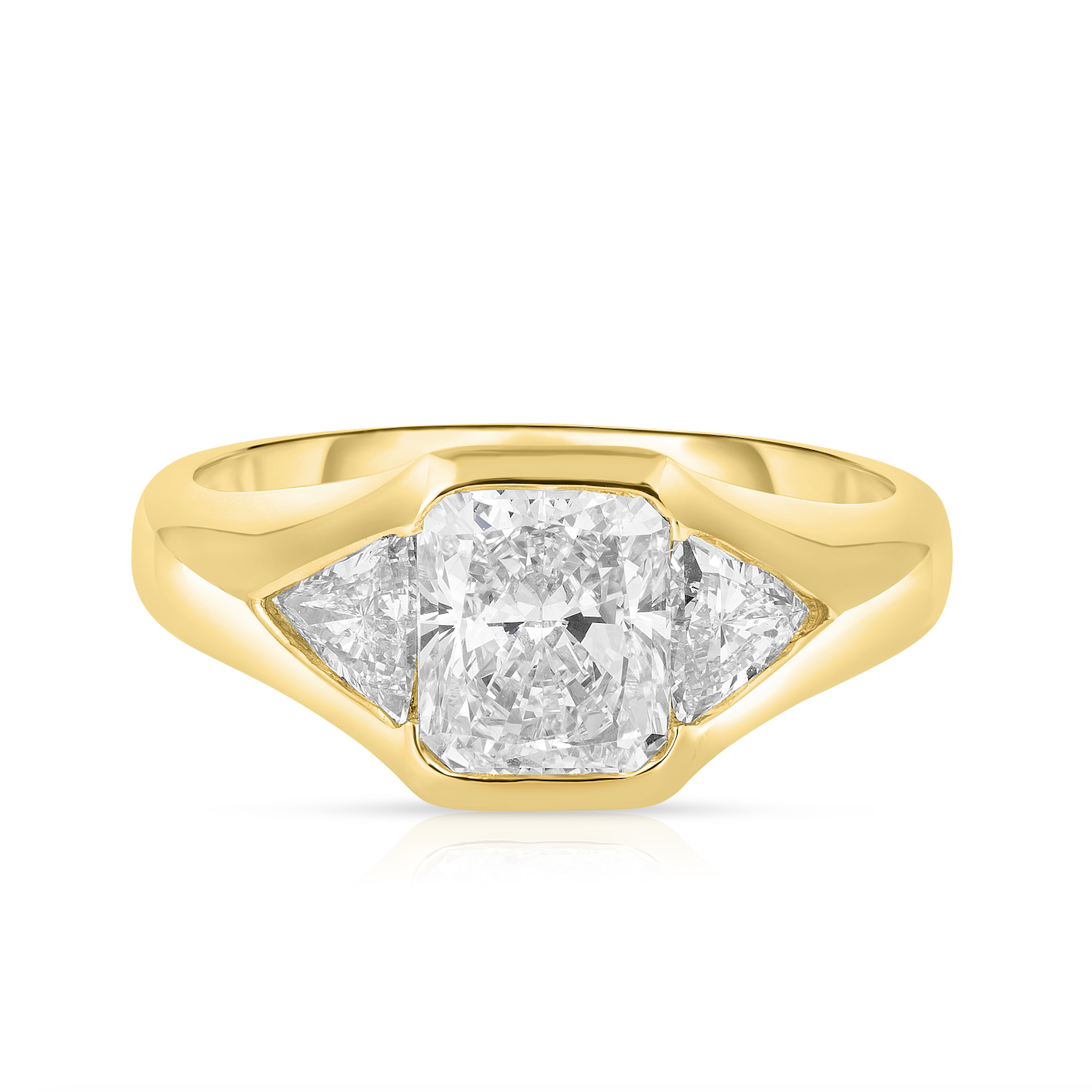 2.00 Carat Radiant Cut Diamond Engagement Ring