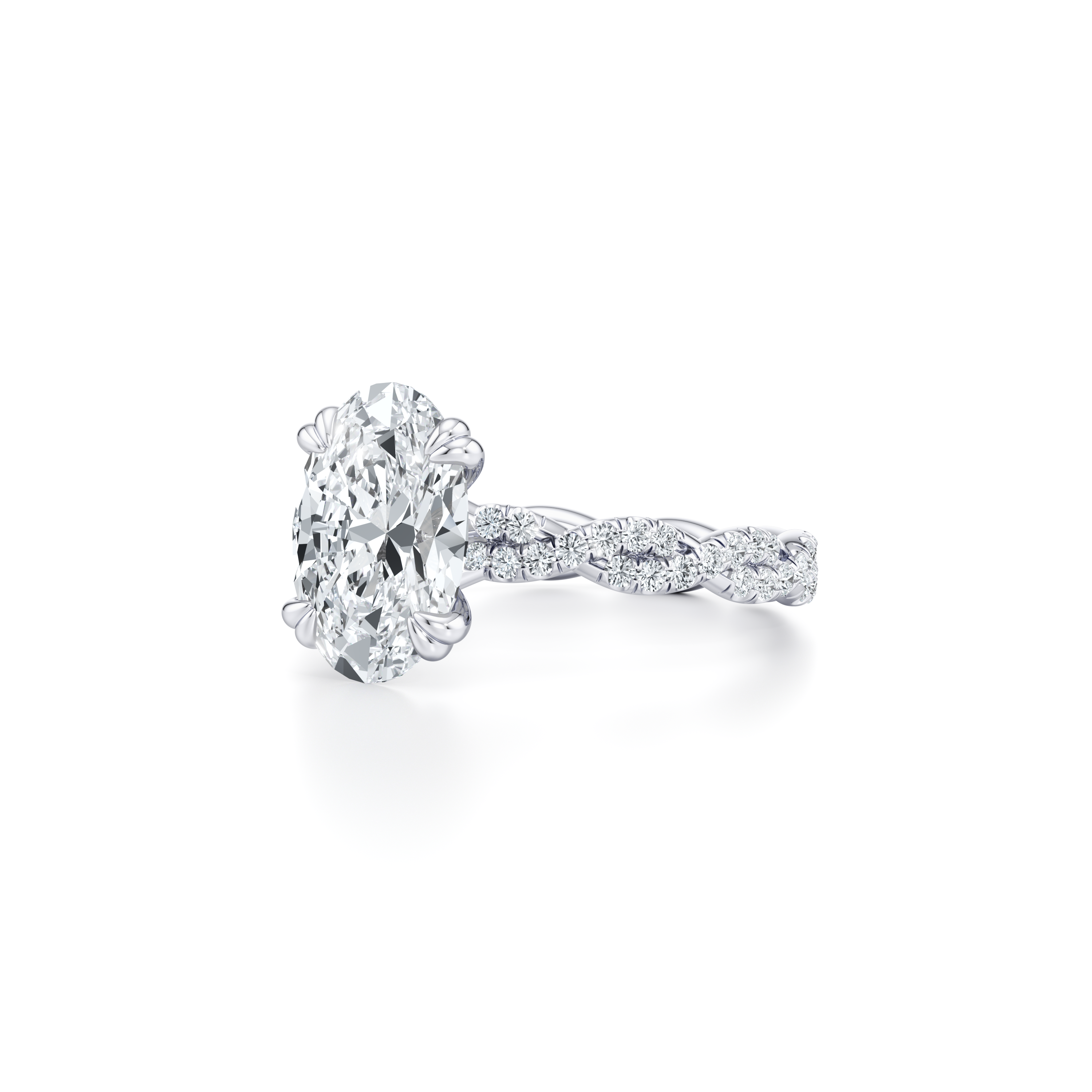Ivy Solitaire Lab Diamond Engagement Ring