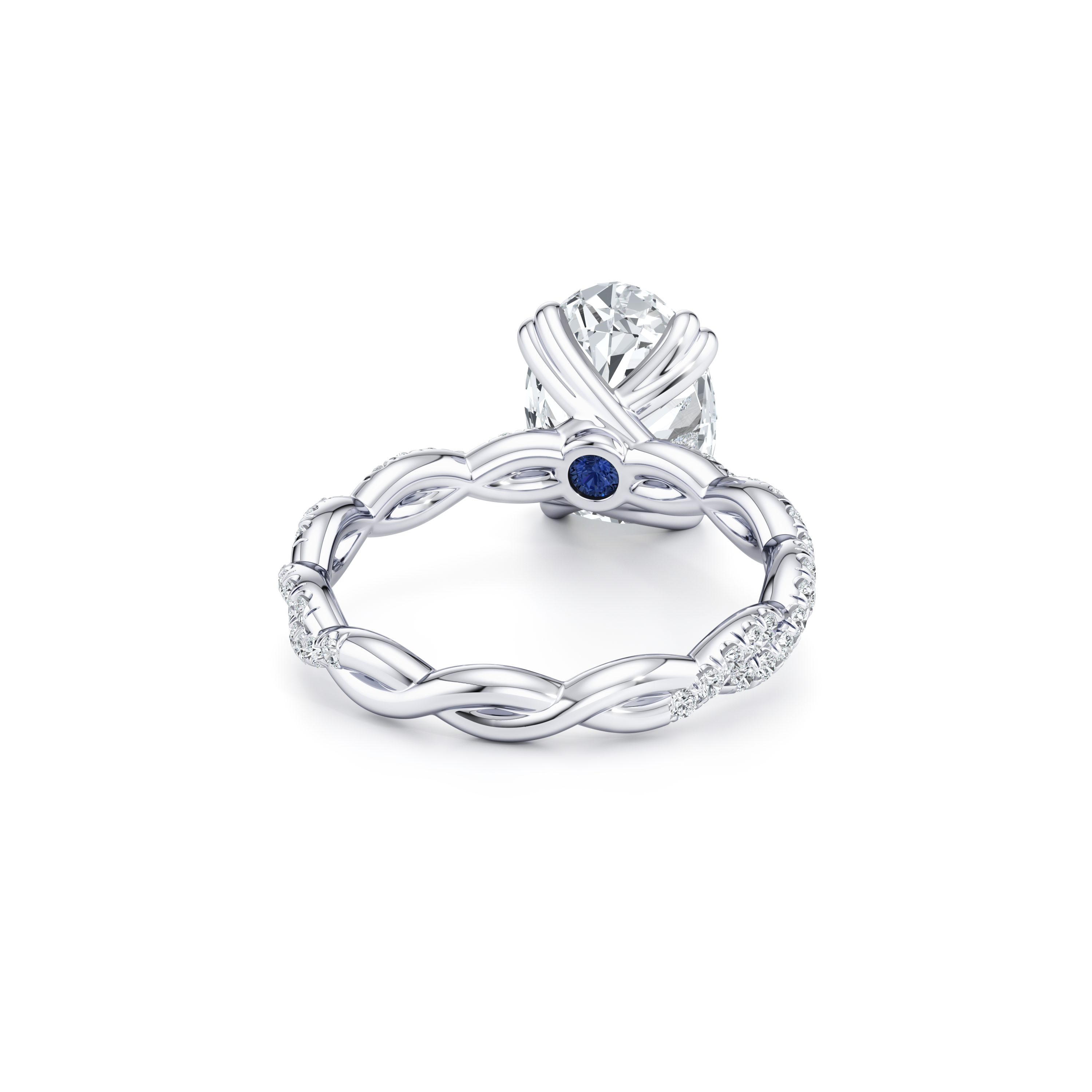 Ivy Solitaire Lab Diamond Engagement Ring